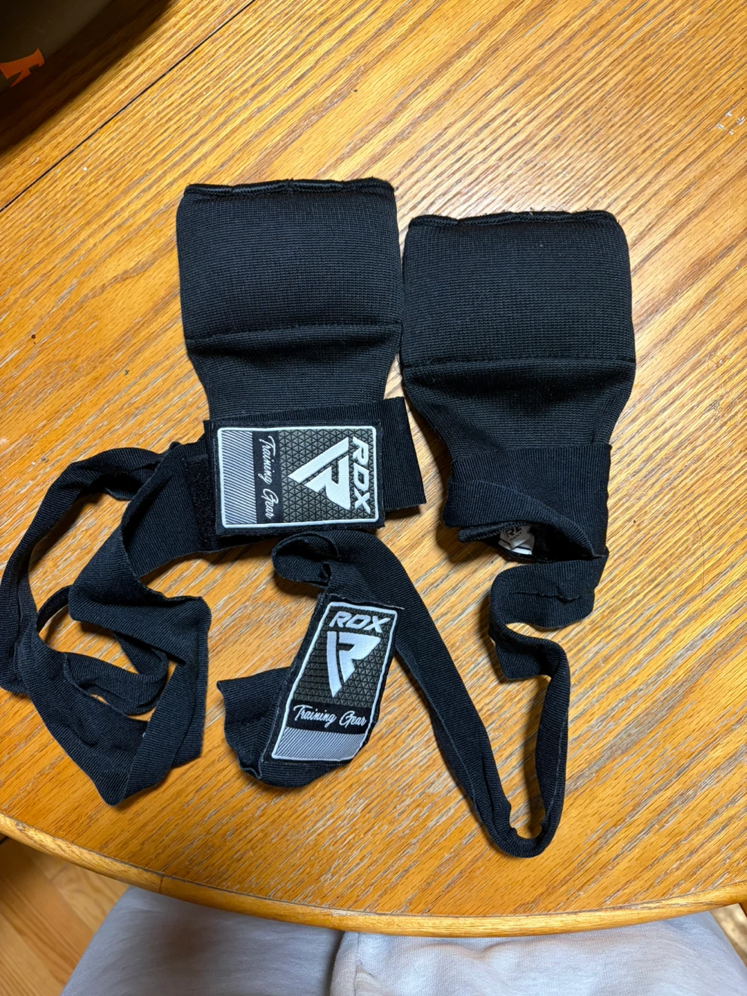 ROX Black Training Gear Hand Wraps