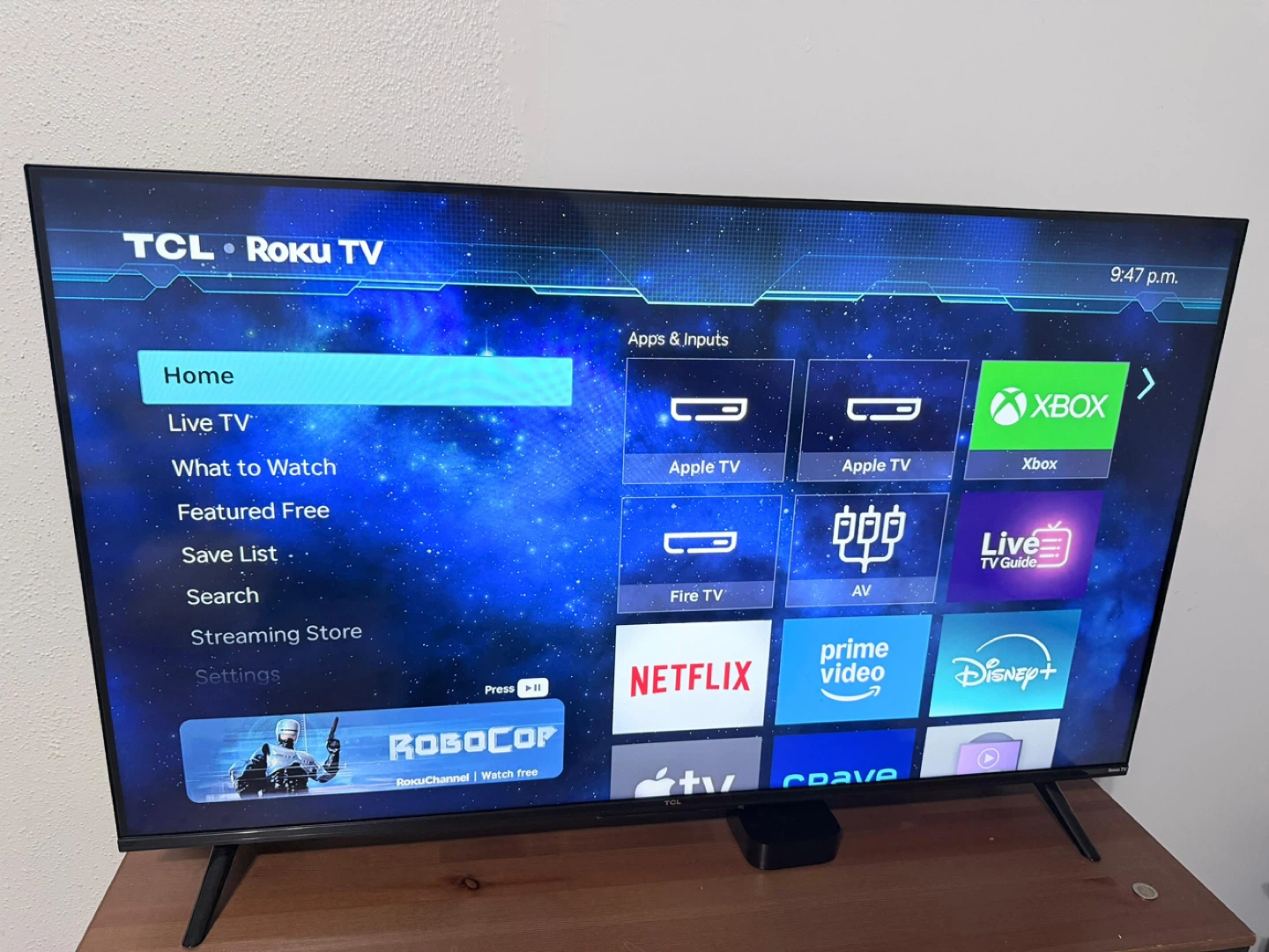 TCL 4-Series Smart TV.