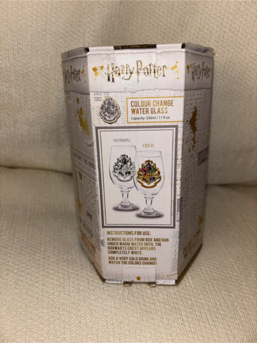 Harry Potter Colour Change Water Glass 330ml - photo 2