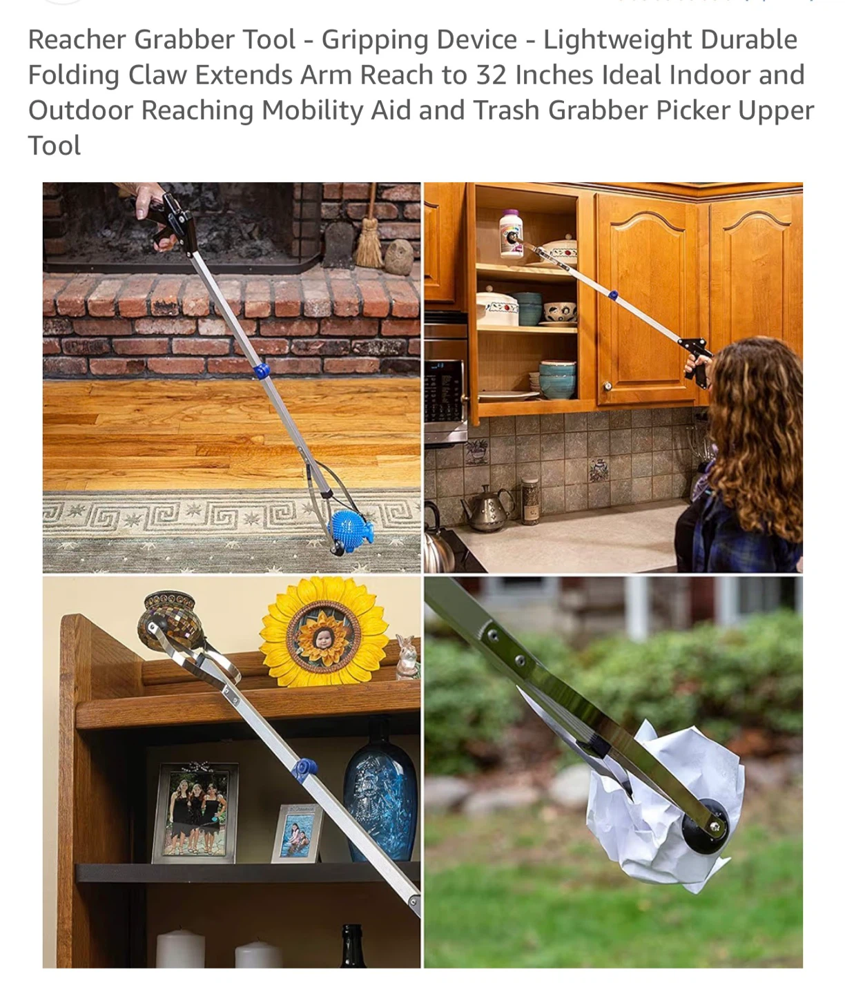 Medca Reacher Grabber Tool - Folding 32 Inch - photo 4