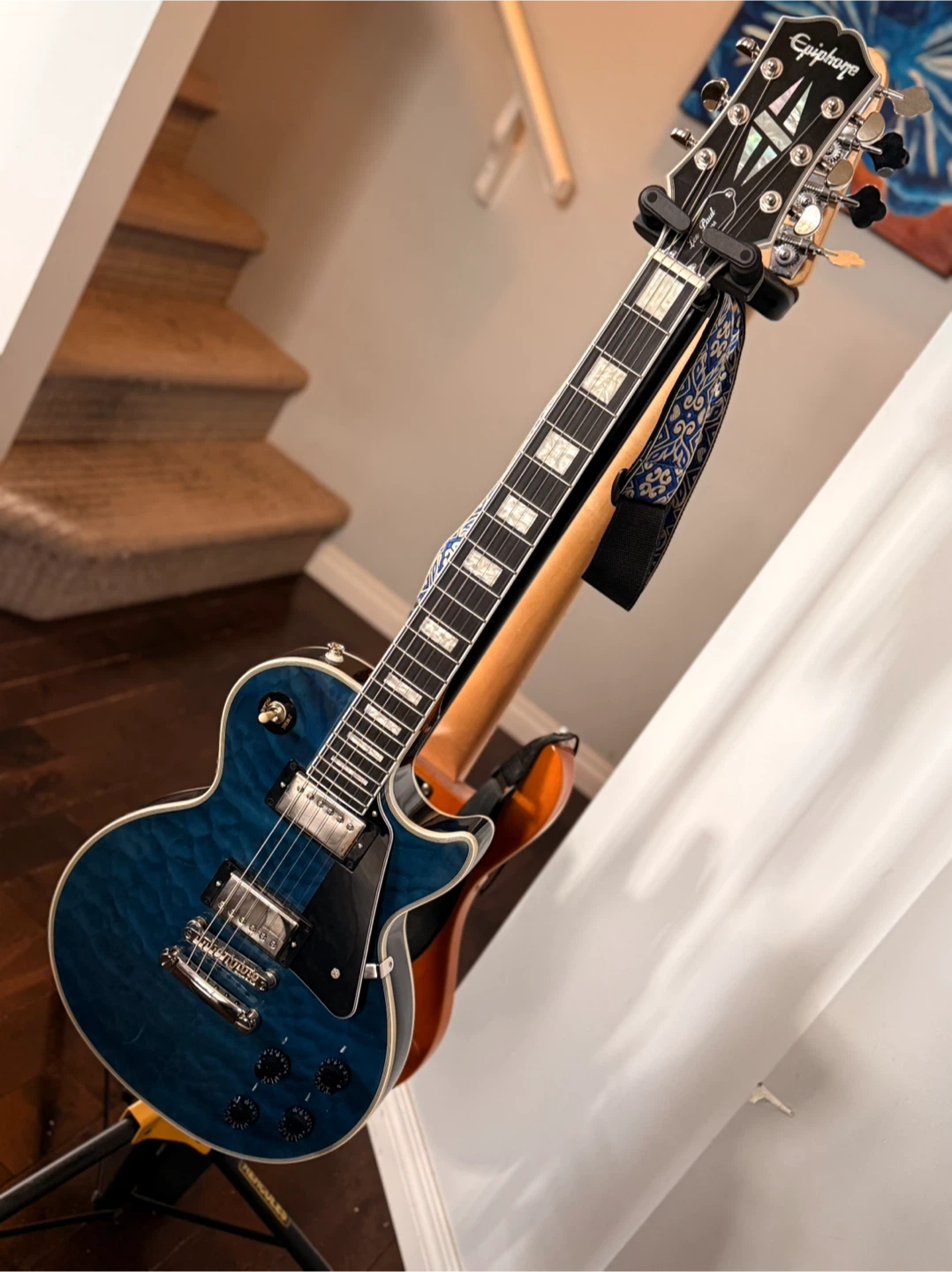 Epiphone Les Paul Custom Electric Guitar - photo 5