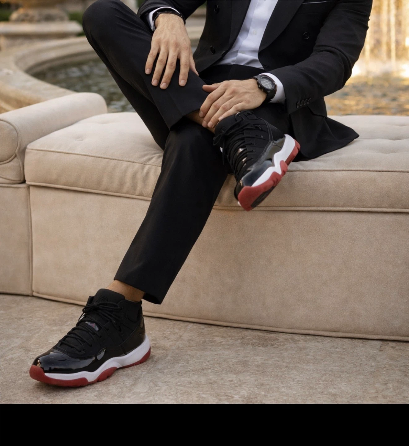 Air Jordan 11 Retro "Bred" "Space Size 10
