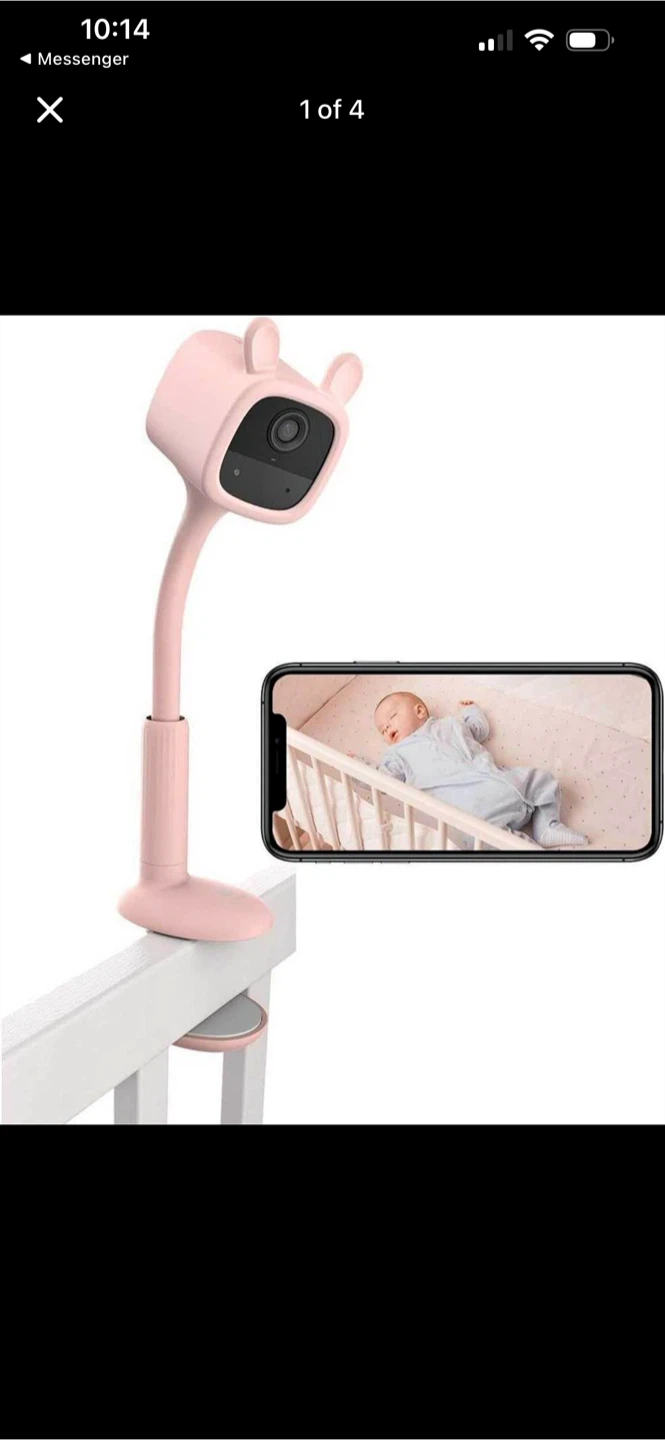 EZVIZ BM1 Baby Monitor - Rabbit Pink
