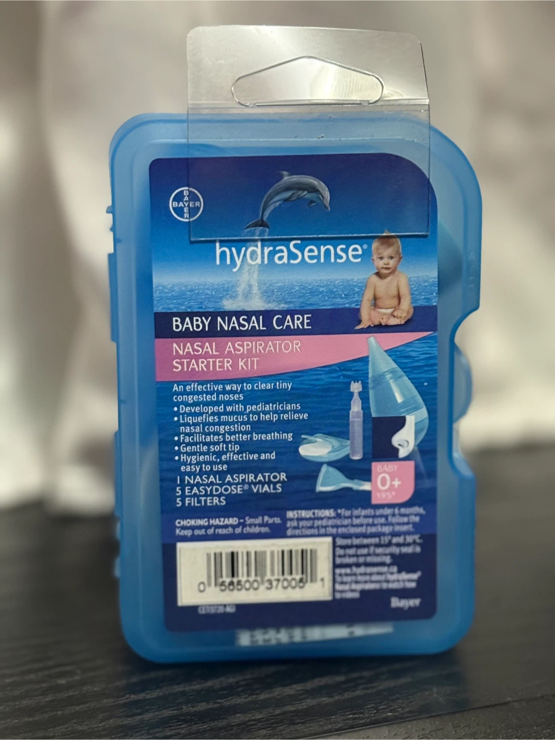 hydraSense Baby Nasal Care Aspirator Starter Kit