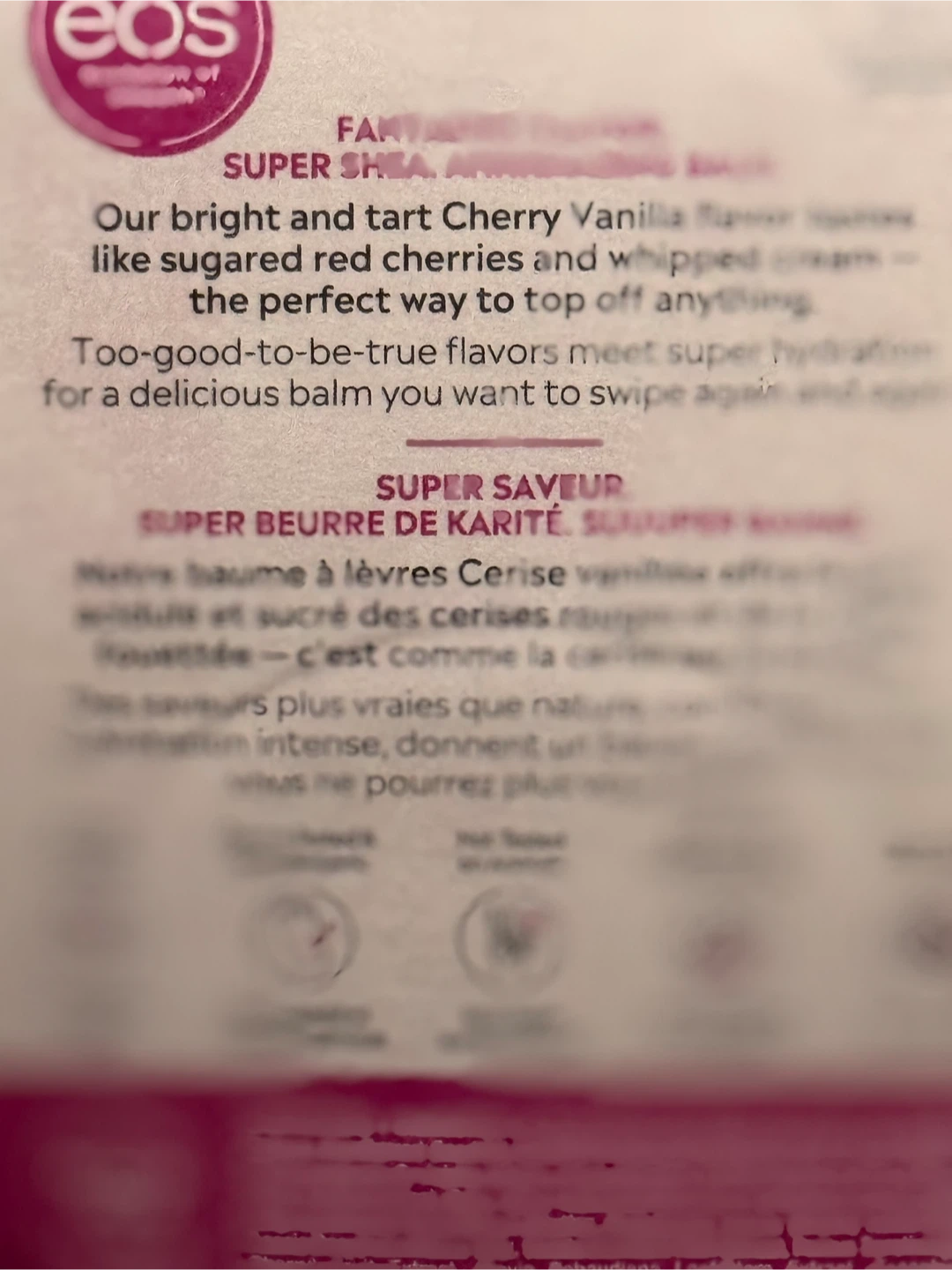 EOS Cherry Vanilla Lip Balm Sphere - photo 2