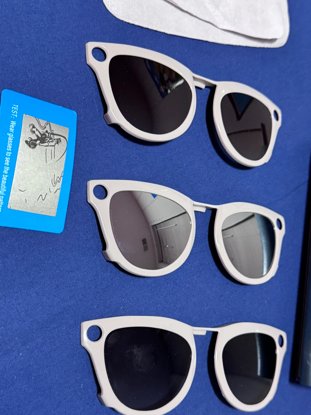 3 Pairs Polarized Clip-On Sunglasses for Ray-Ban Skyler Gen 2 - photo 3