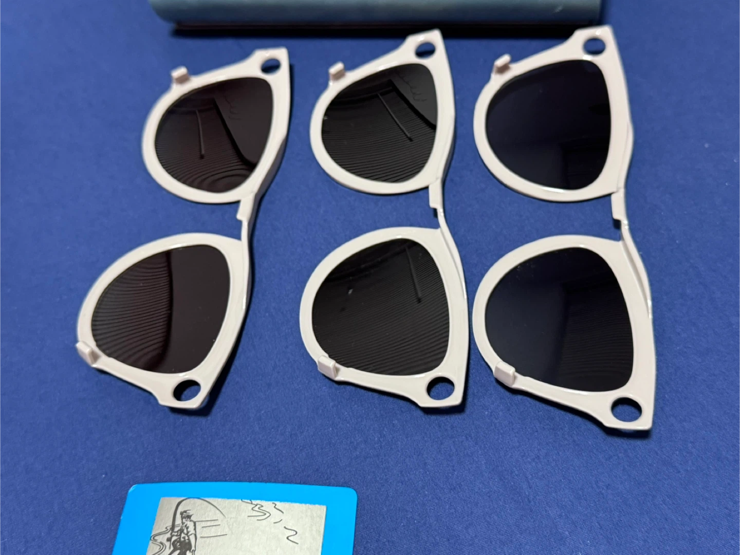 3 Pairs Polarized Clip-On Sunglasses for Ray-Ban Skyler Gen 2 - photo 2