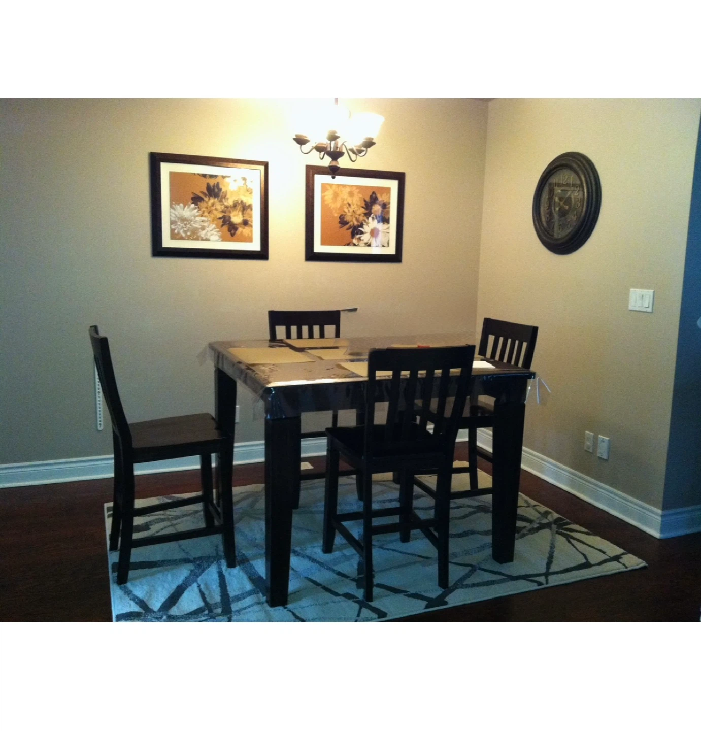Solid Wood Dining Set and Sideboard