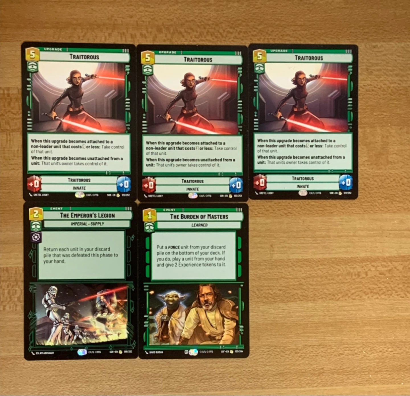 Star Wars Unlimited Rare Cards Lot – 19 Cards - photo 3