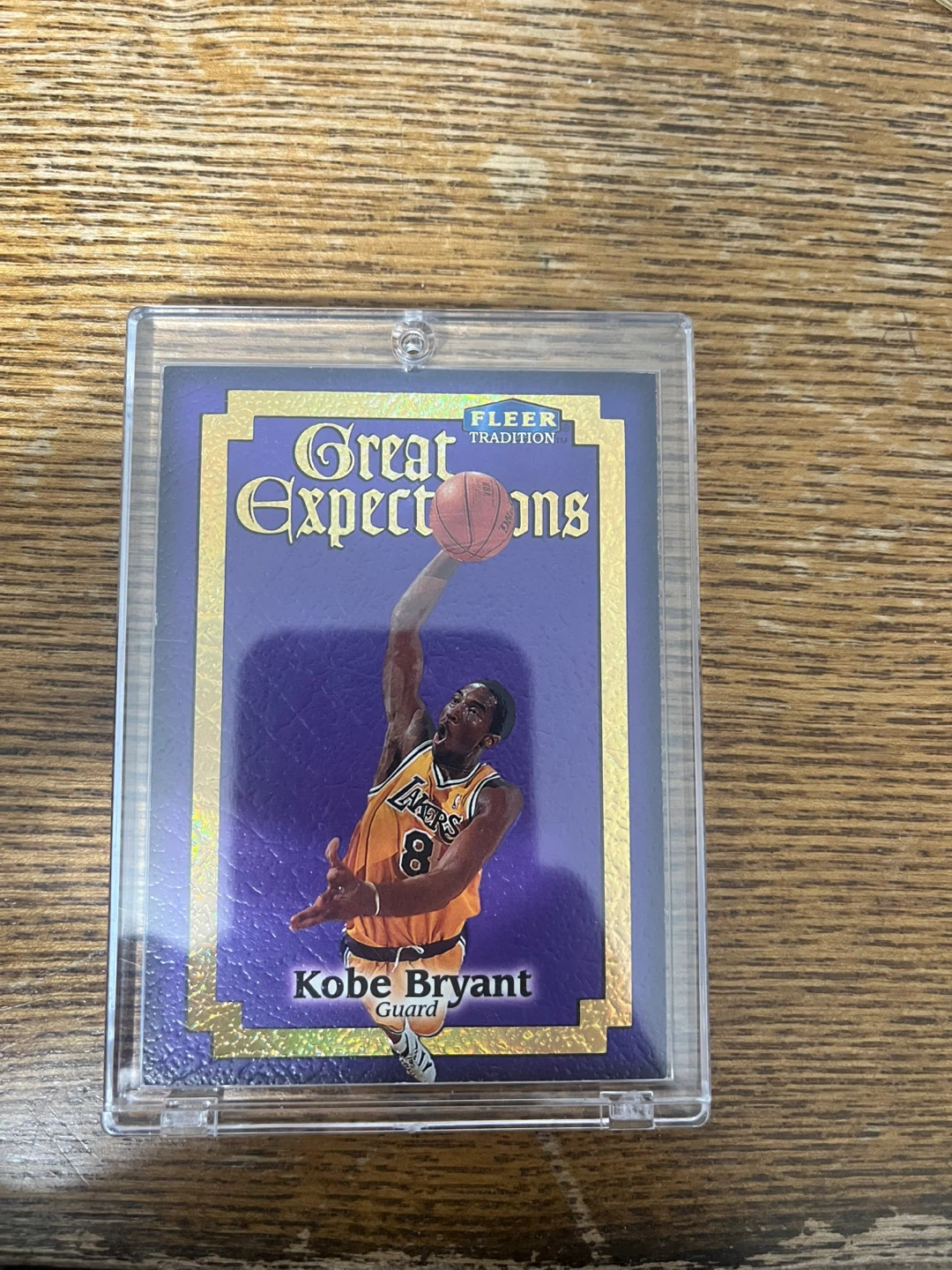 1997 Fleer Tradition Kobe Bryant Great Expectations Card