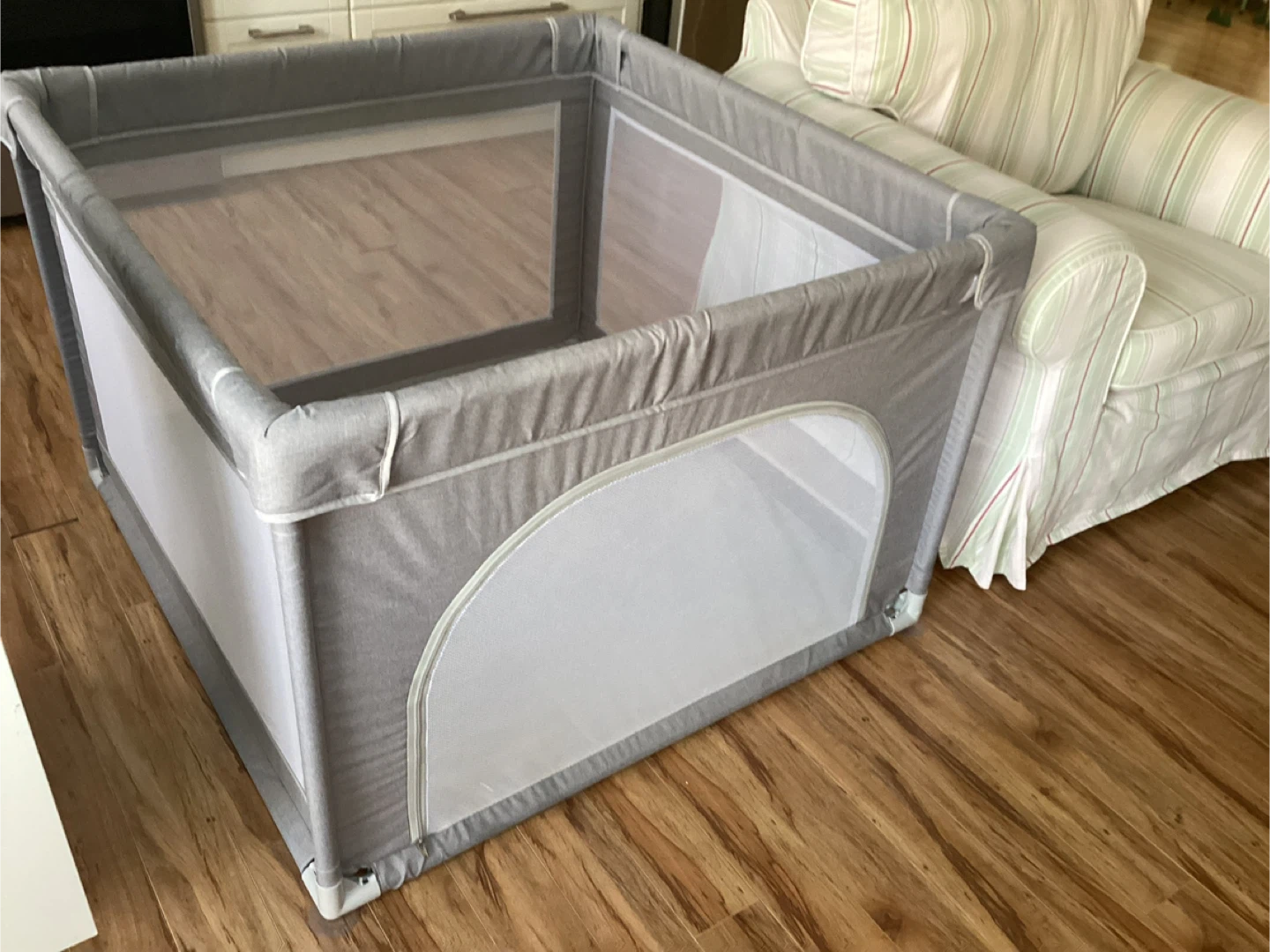 Grey Playpen for Babies