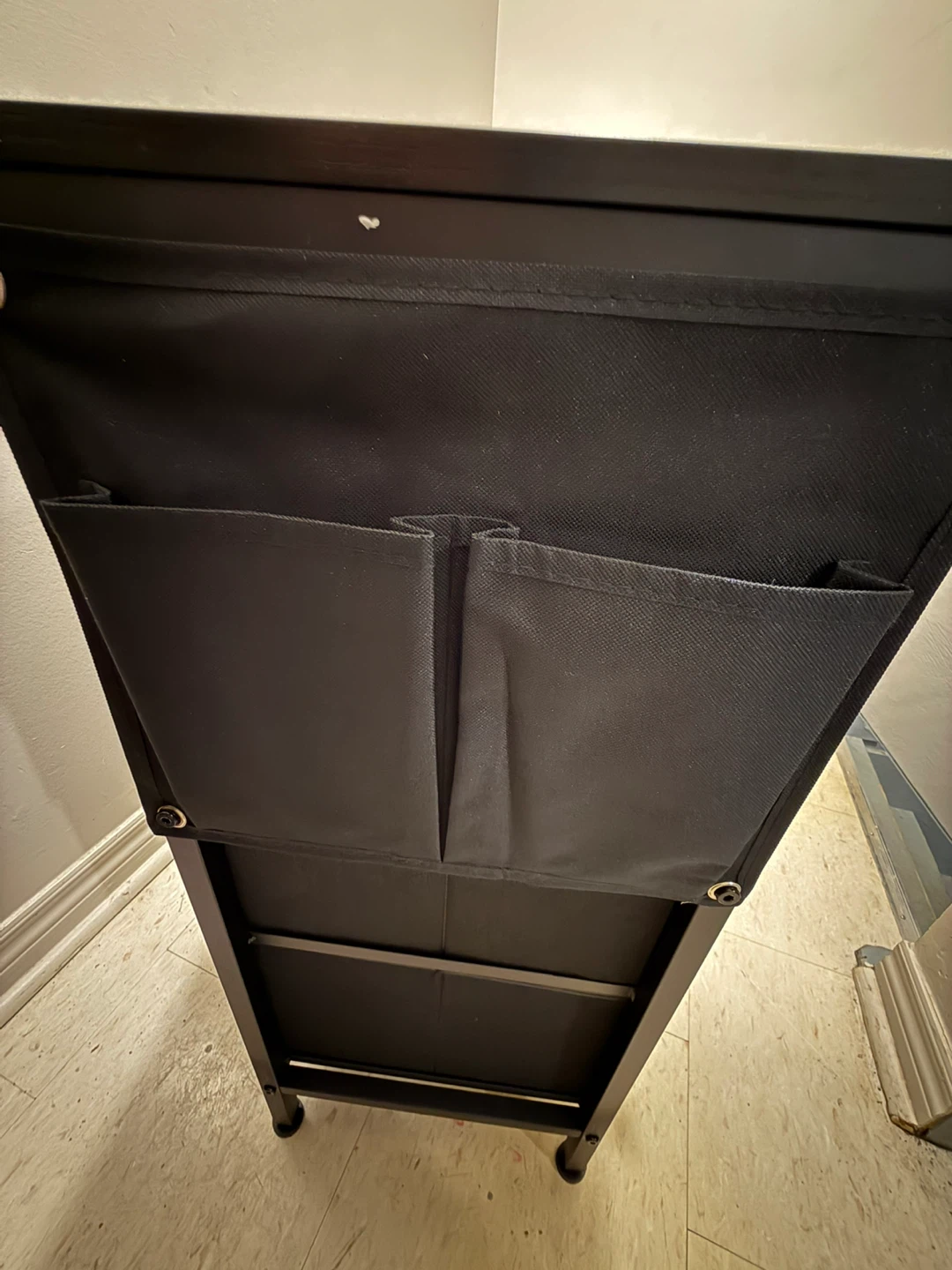 Black Dresser with Built-in LED Lights and Remote - photo 4