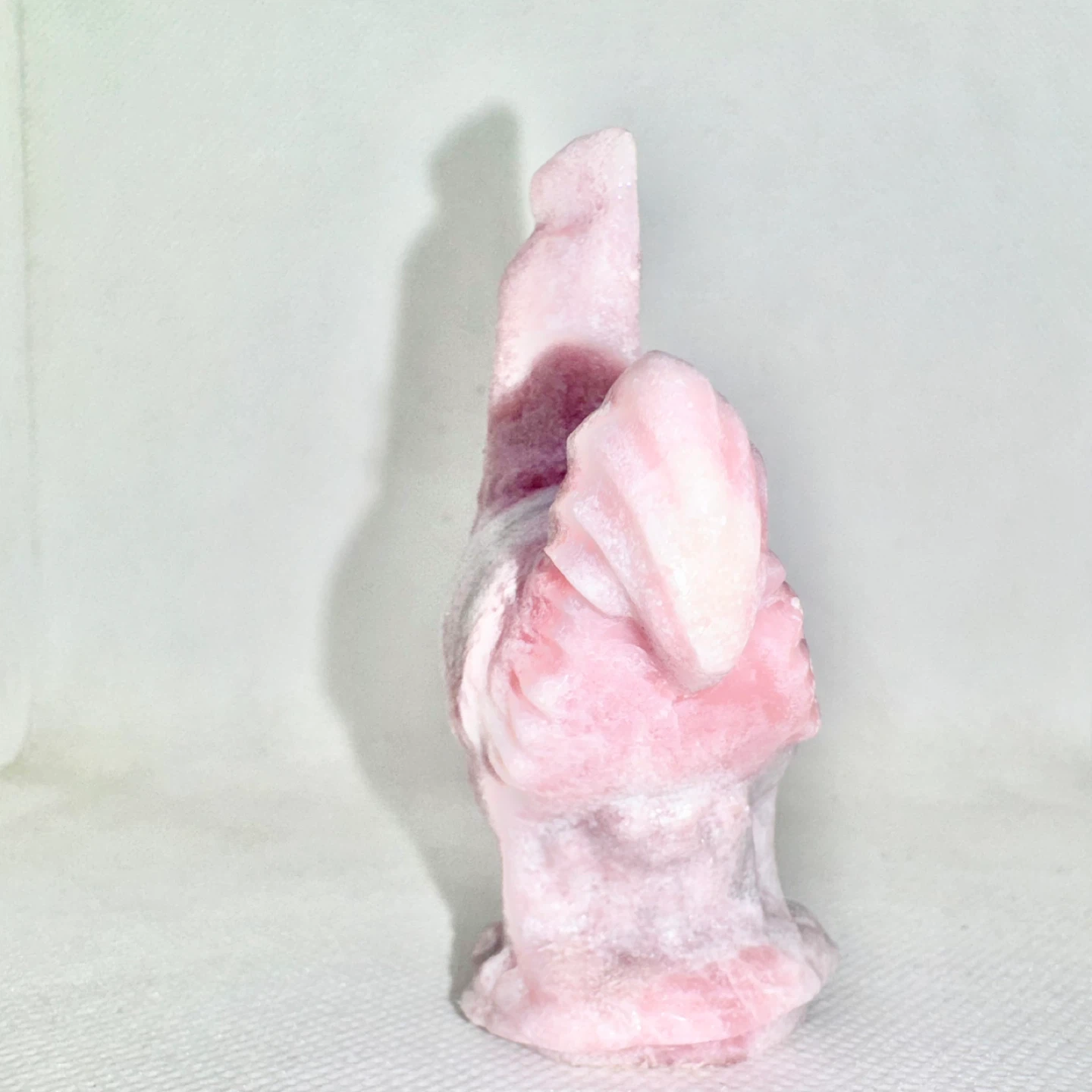 Pink Opal Rooster Figurine - photo 5