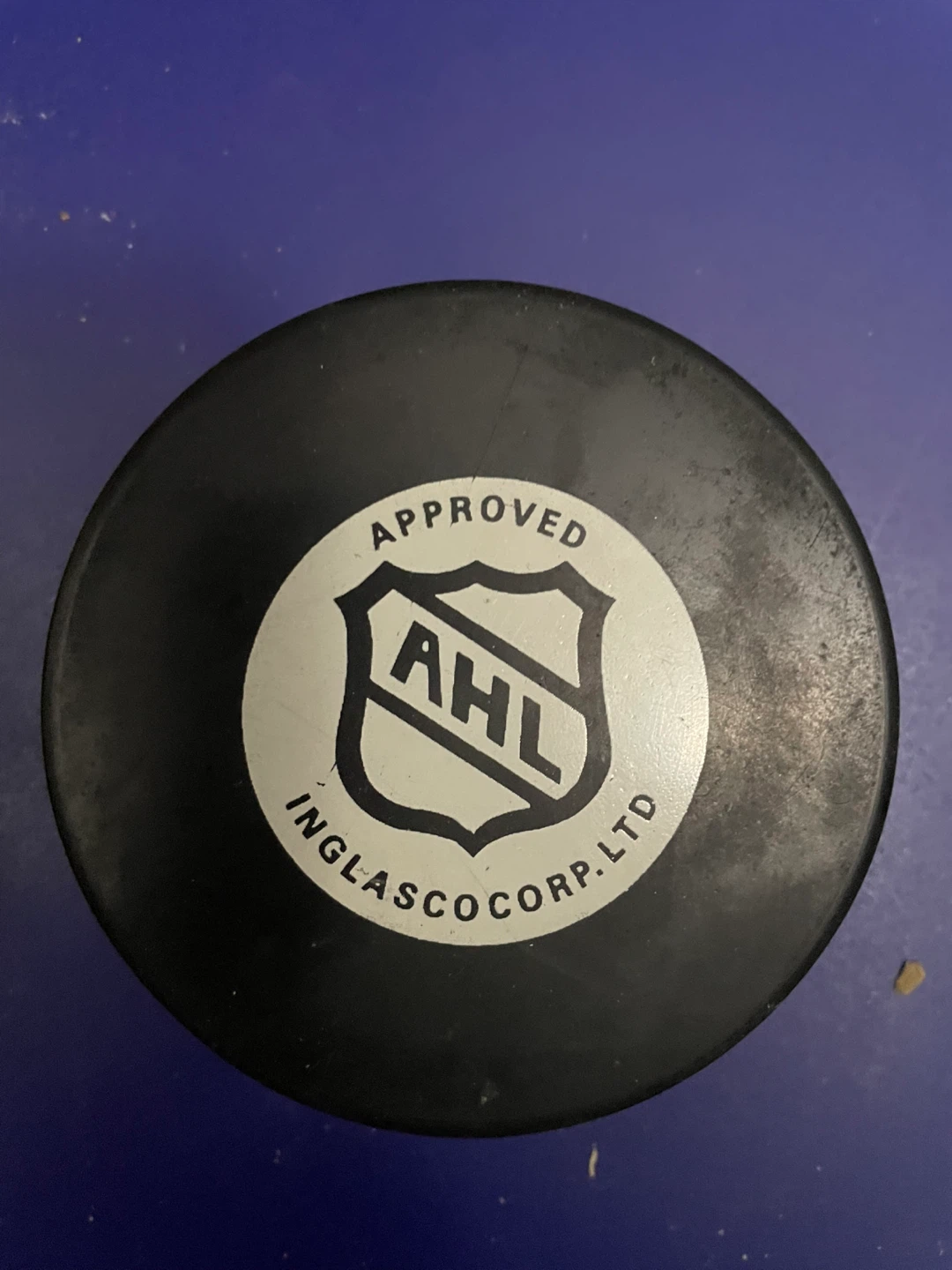 2 Albany River Rats AHL Approved VA Hockey Pucks - photo 3