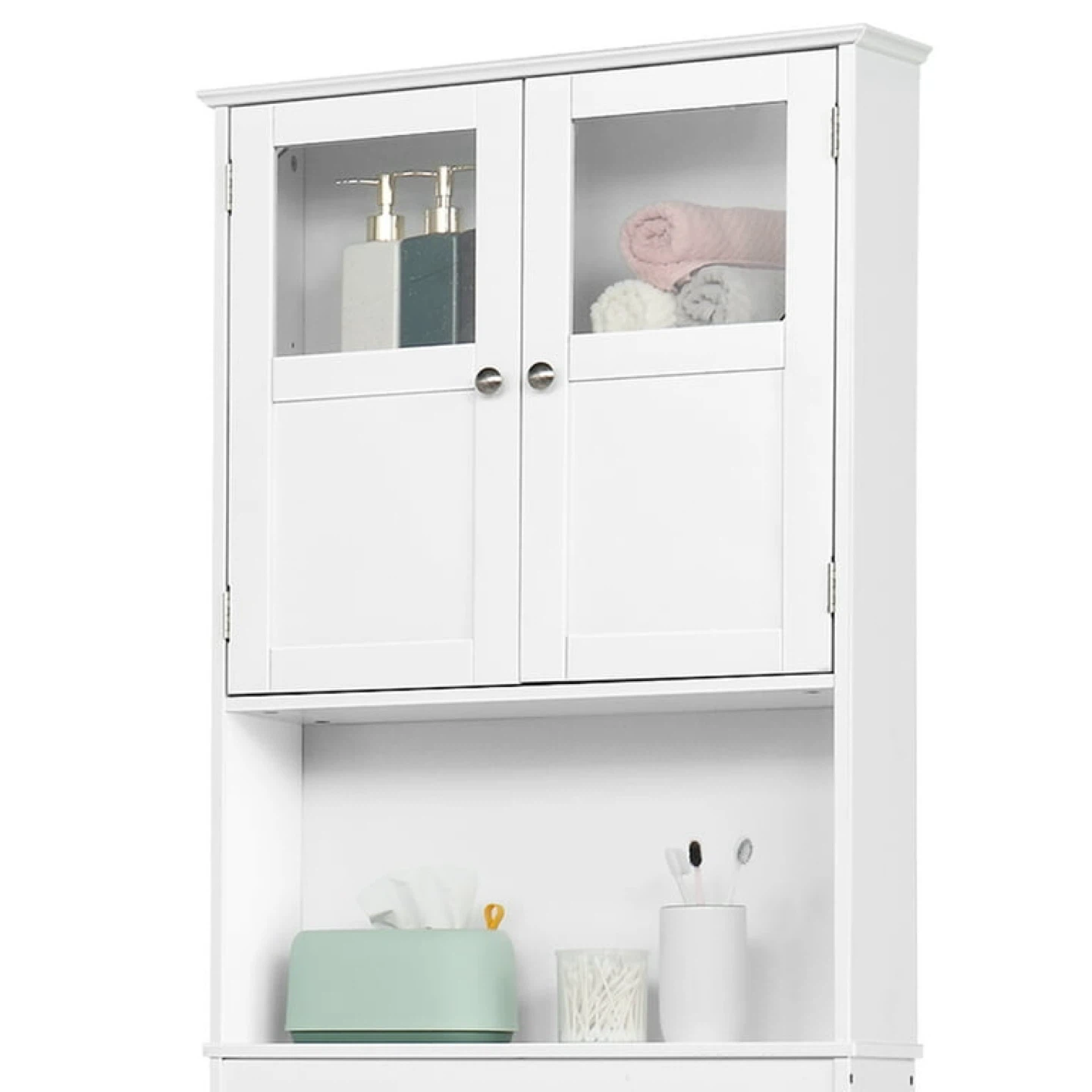 White Bathroom Storage Organizer Shelf (new in box) - photo 5