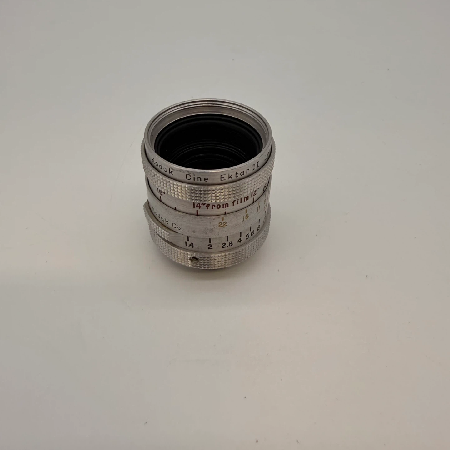 Vintage Kodak Cine Ektar II 25mm f1.4 Movie Camera Lens