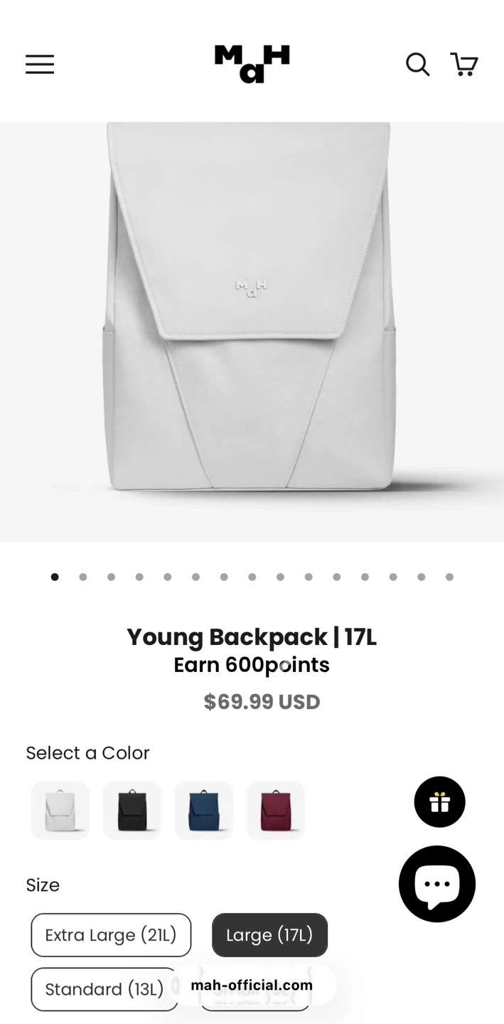 Mah Young Backpack (17L)