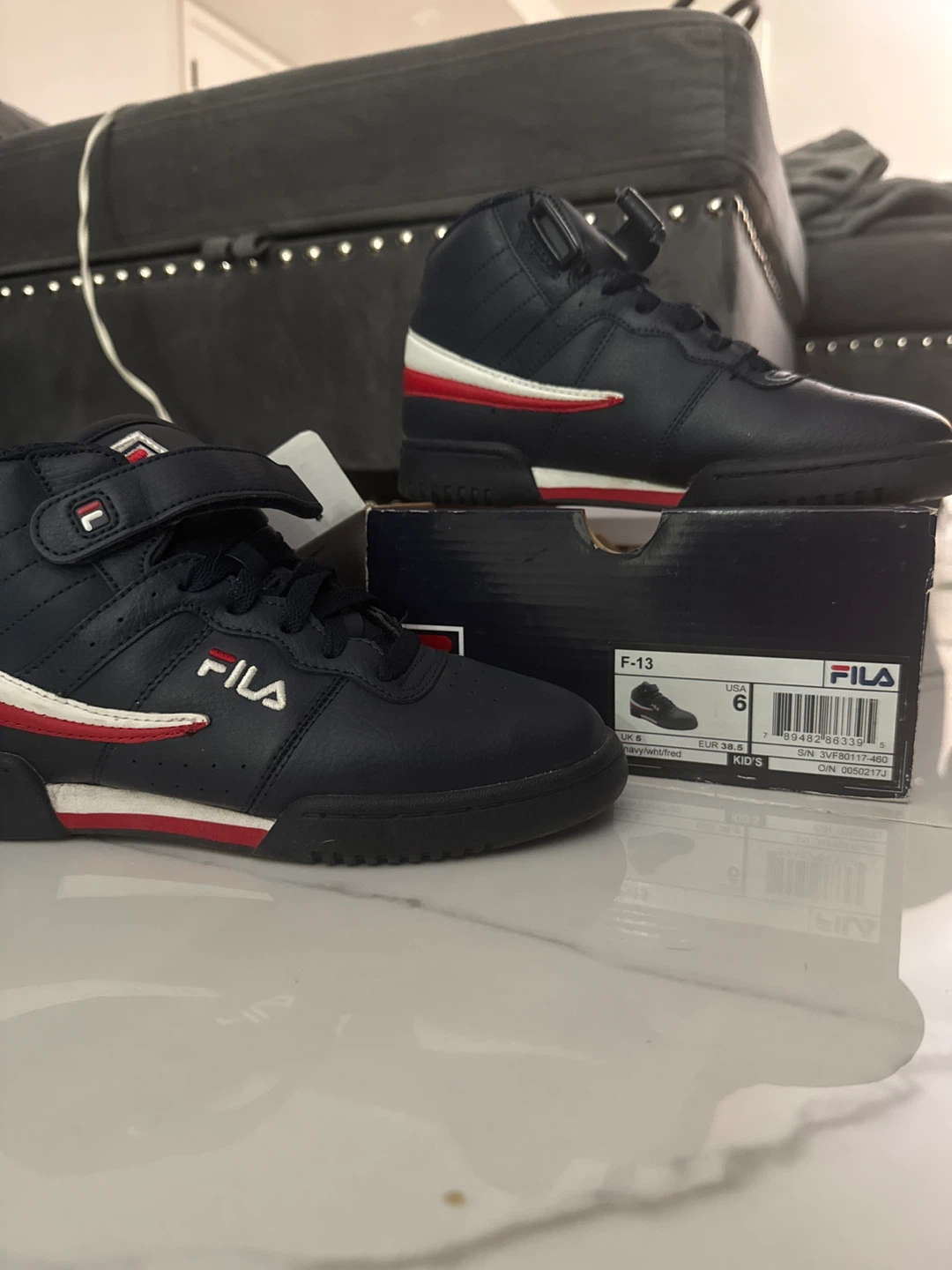 Fila size 6 youth