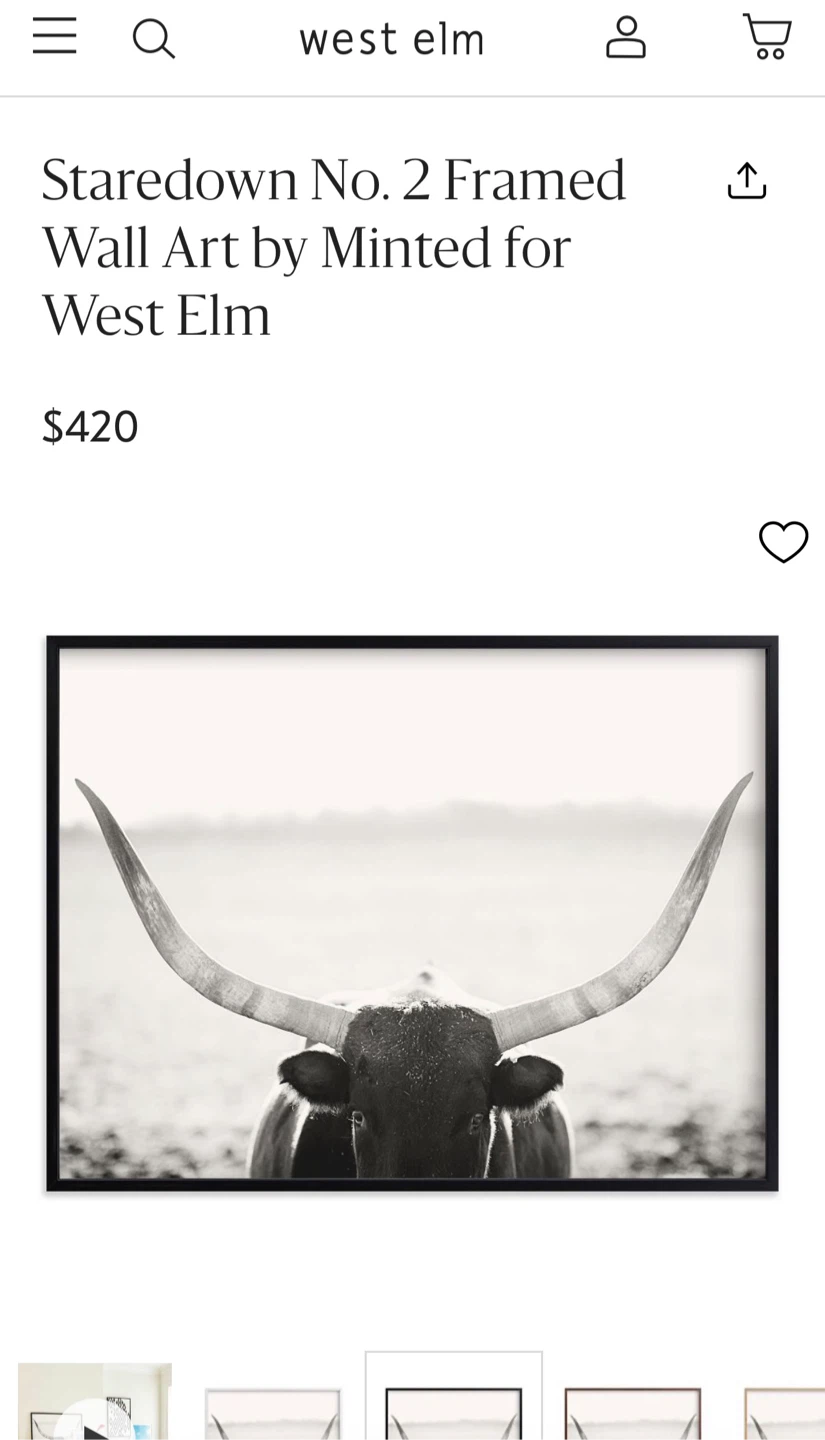 West Elm Frame - photo 2
