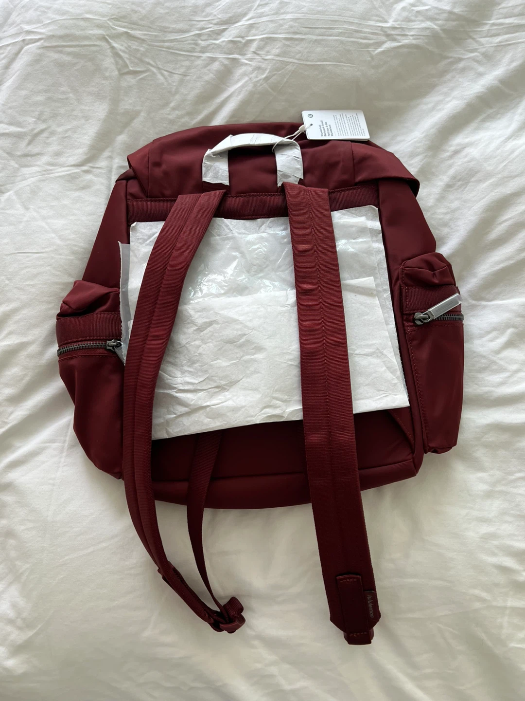 BNWT Lululemon Wonderlust Backpack 14L Burgundy - photo 4
