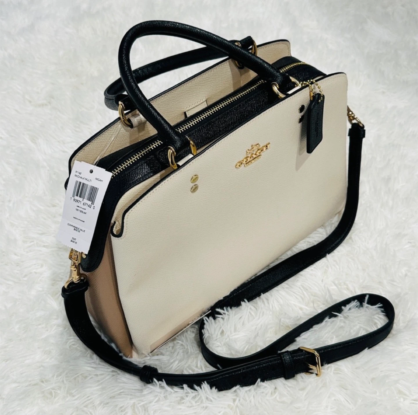 Coach NWT Authentic Lillie Carryall Satchel Bag - photo 2