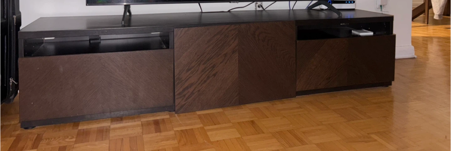 Dark Wood Entertainment Unit