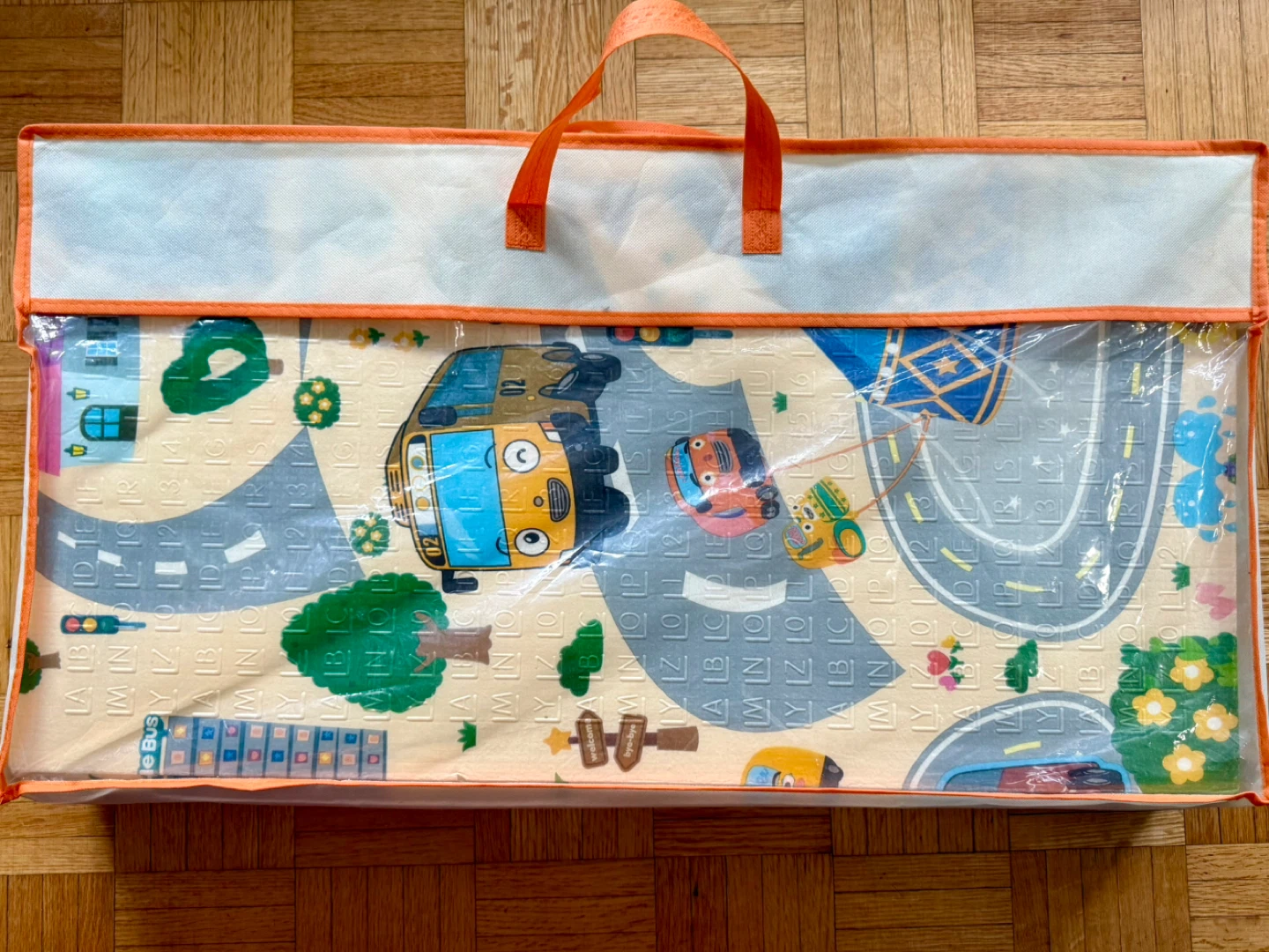 LuvLap Wild Wood Floor Mat Play Mat 6'5" x 4'10"