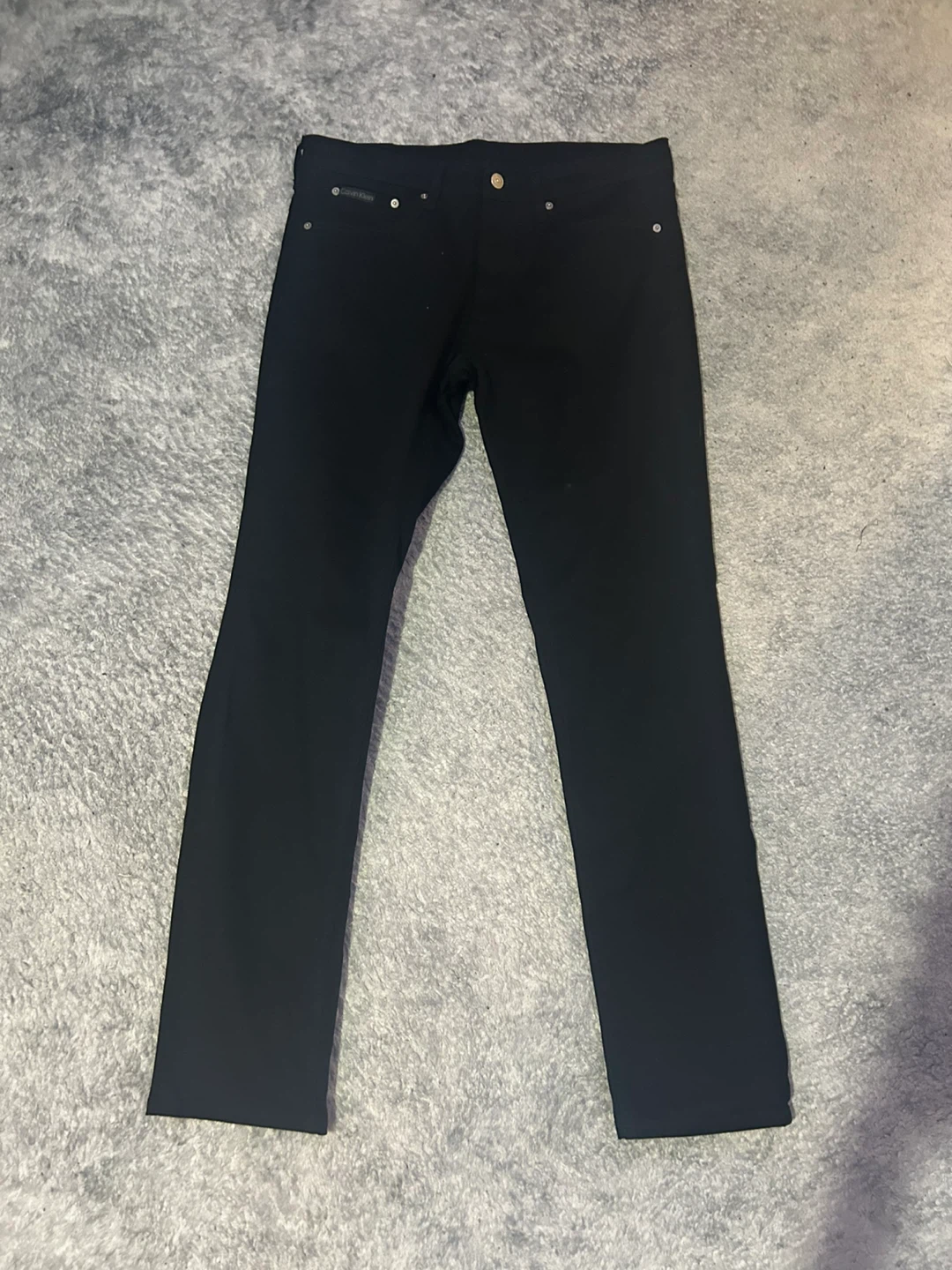 Calvin Klein Jeans Slim Fit Black Pants W33L34