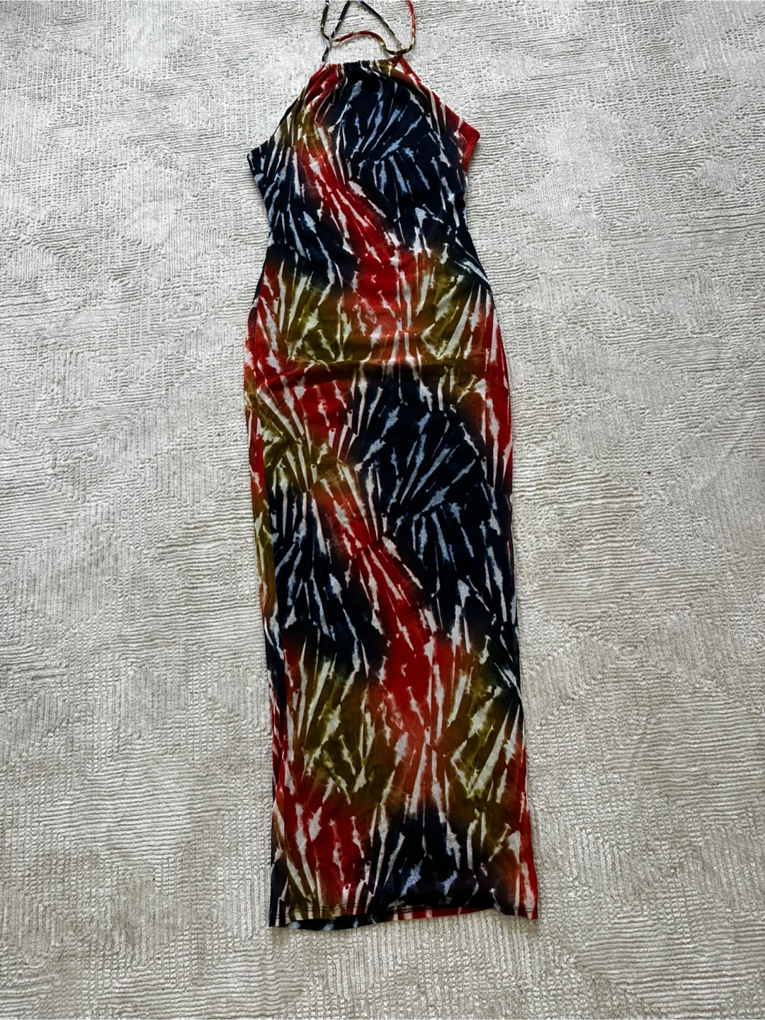 Fashion Nova Tie Dye Maxi Dress - photo 2