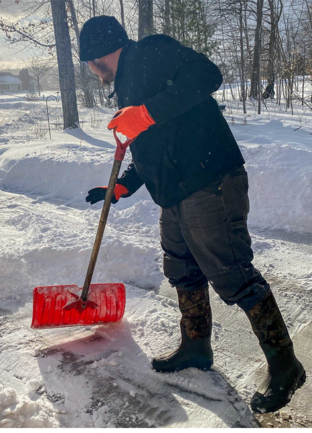 Red Snow Shovel