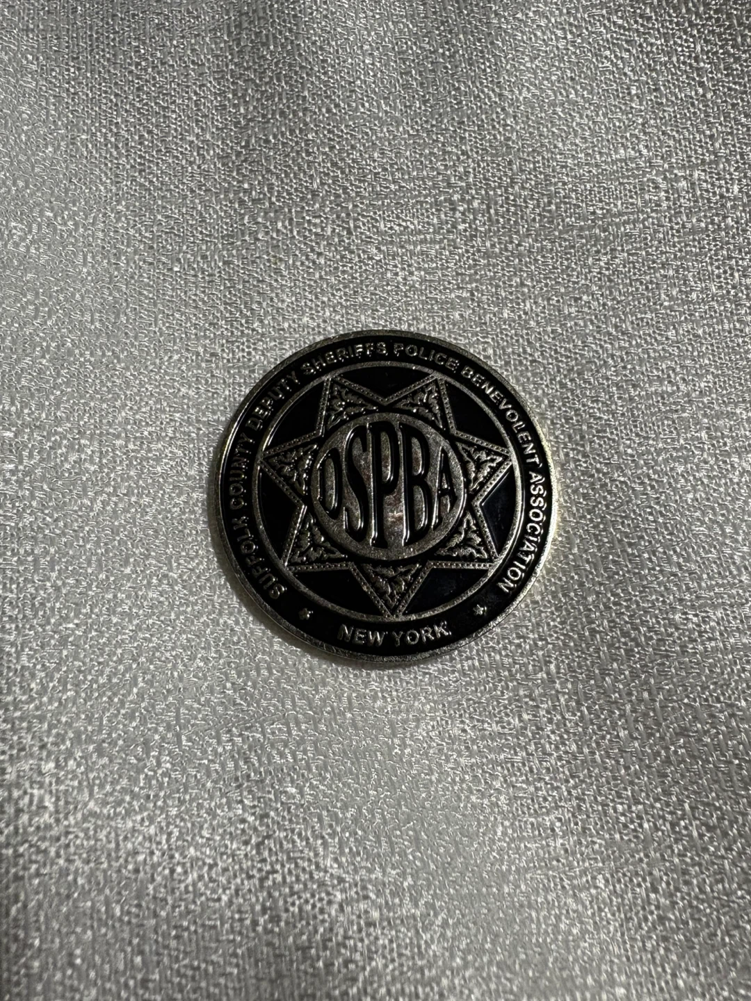 OSPBIA Police Benevolent Association Coin - photo 2