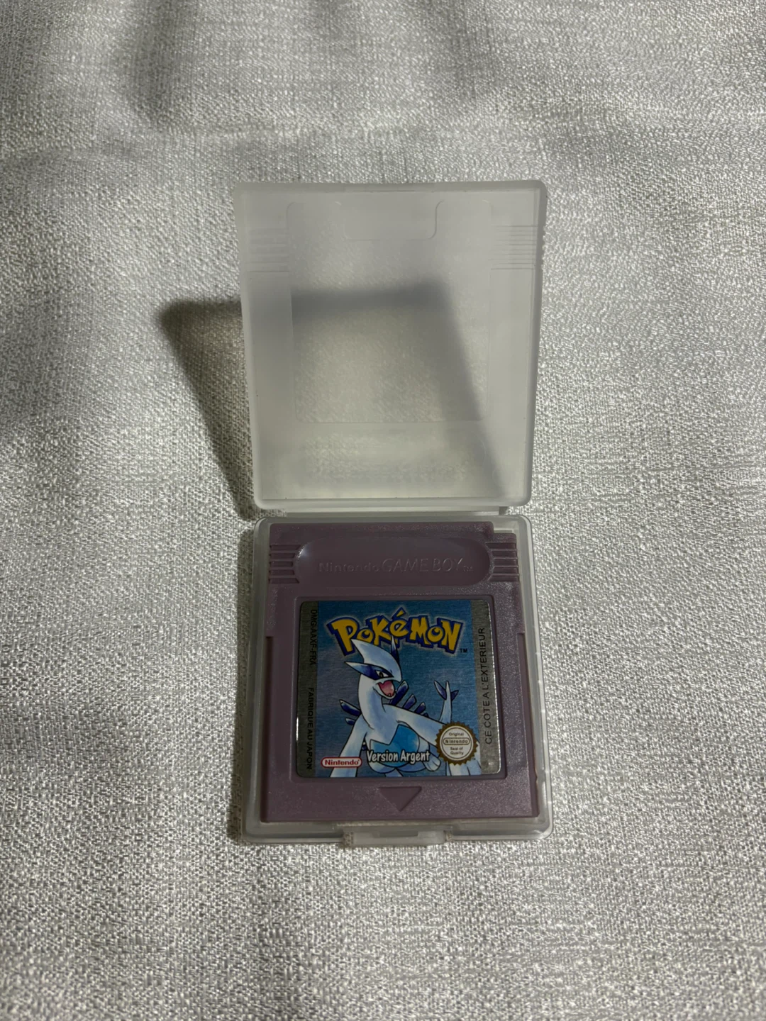 Pokemon Version Argent Game Boy Game Cartridge - photo 2