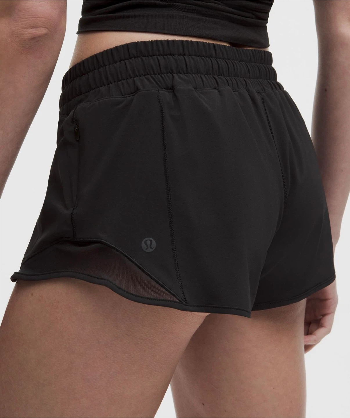 Lululemon Black Hotty Hot Low-Rise Lined Short 2.5” - 12 - photo 4