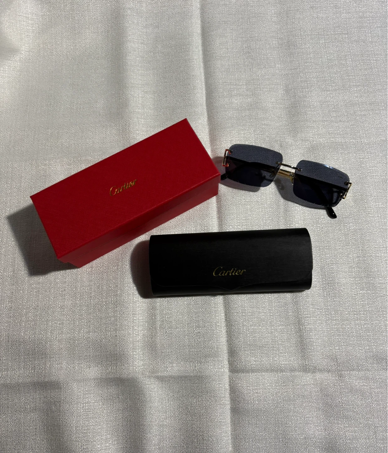 Cartier Rimless Sunglasses - Made in Italy