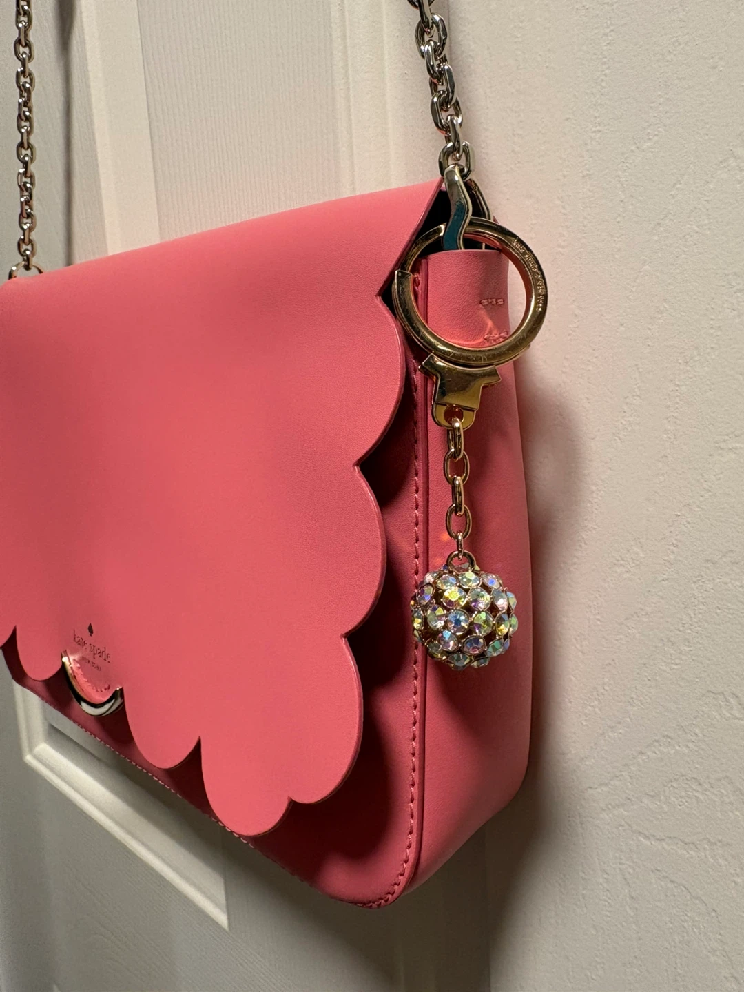 Kate Spade Pink Scallop Shoulder Bag - photo 4