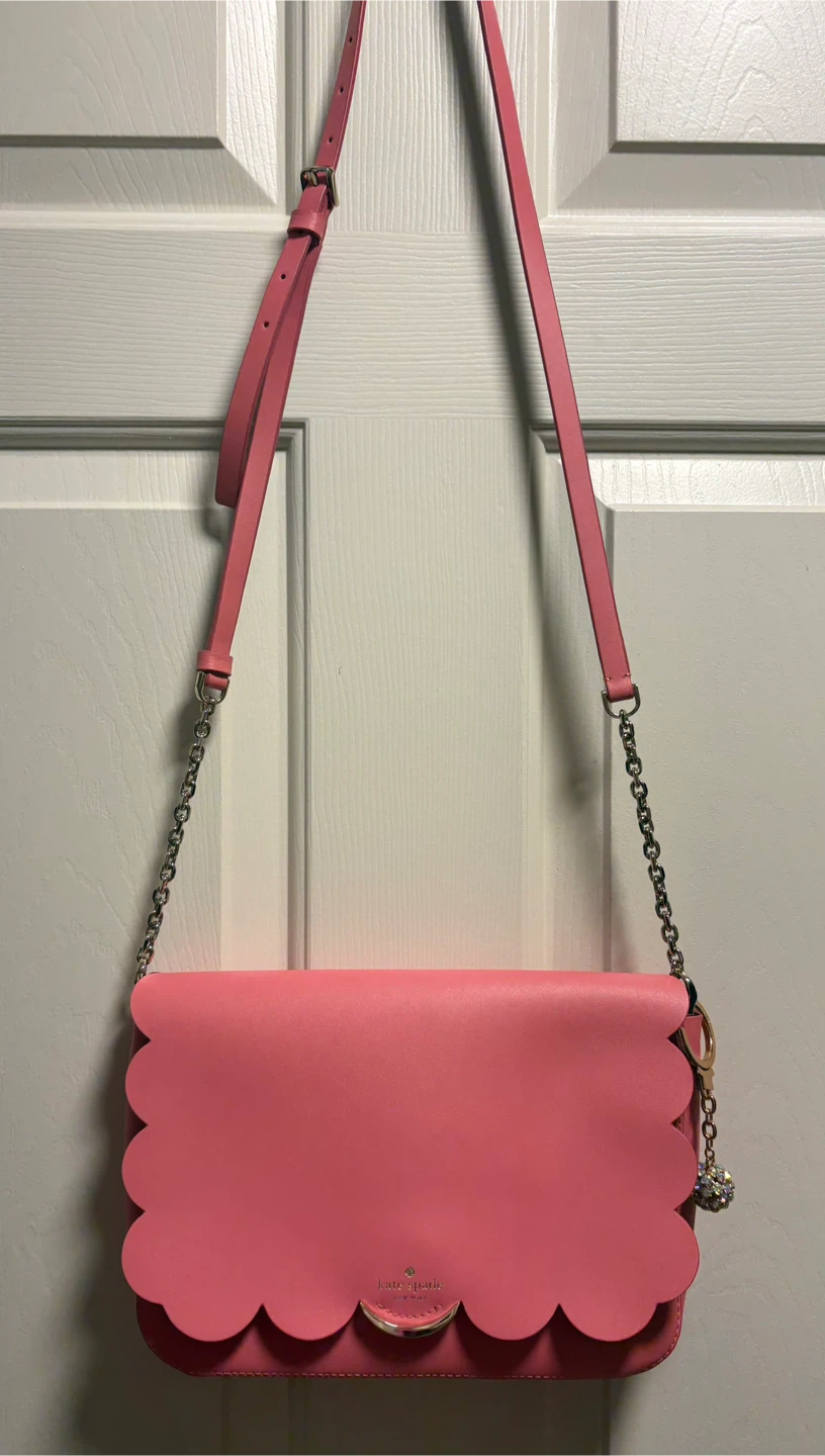 Kate Spade Pink Scallop Shoulder Bag - photo 2