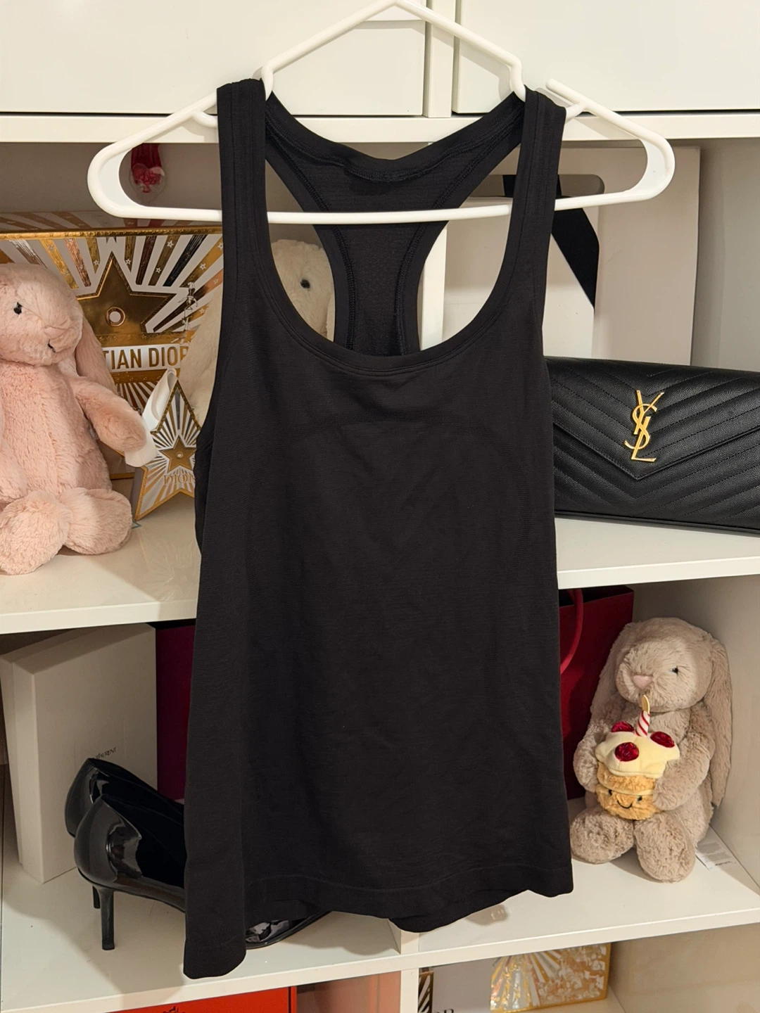 Lululemon Black Racerback Tank Top