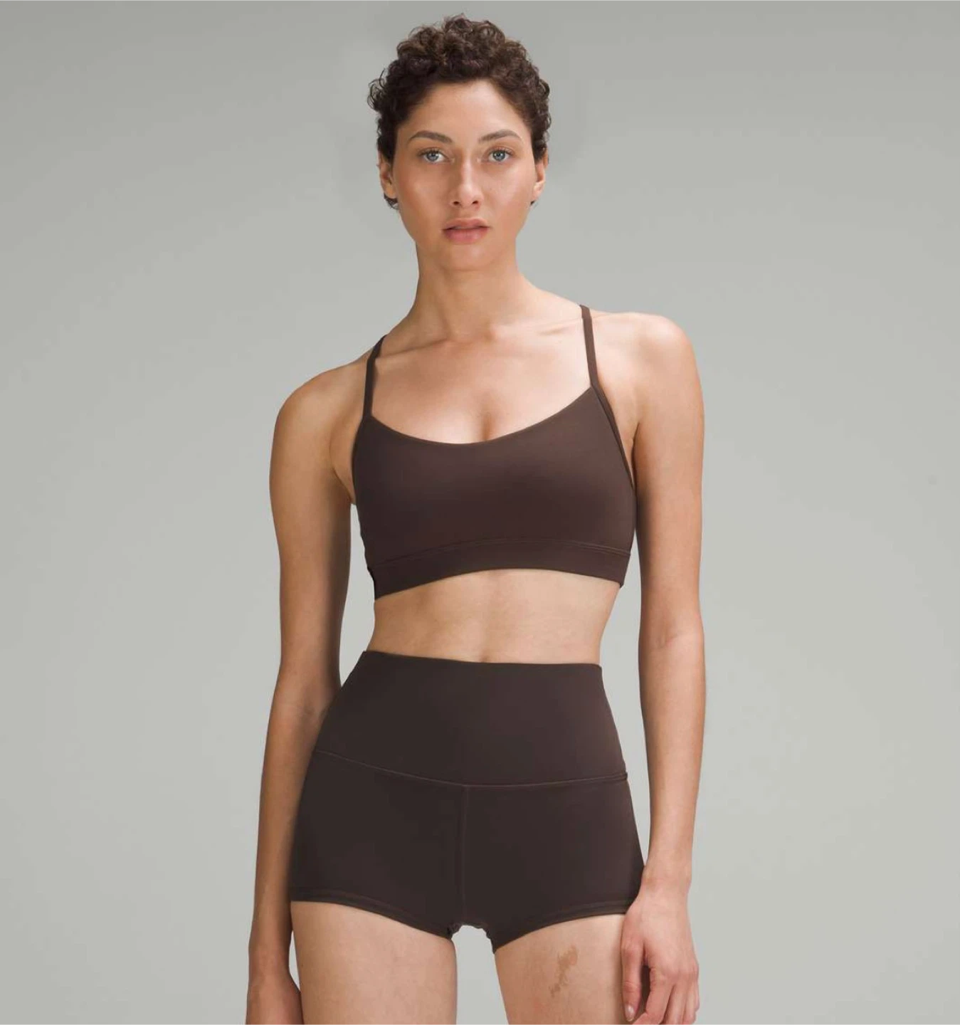 Lululemon Flow Y Bra Nulu Light Support, A-C Cups - Espresso 12