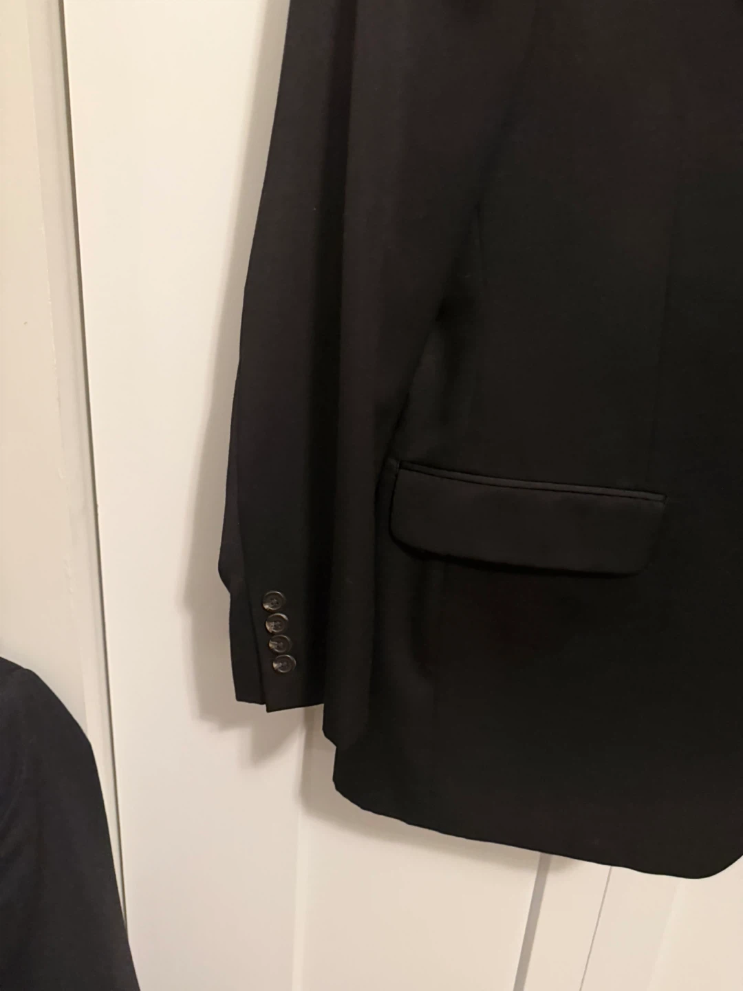 Michael Michael Kors Wool Suit Jacket 42R Black - photo 2