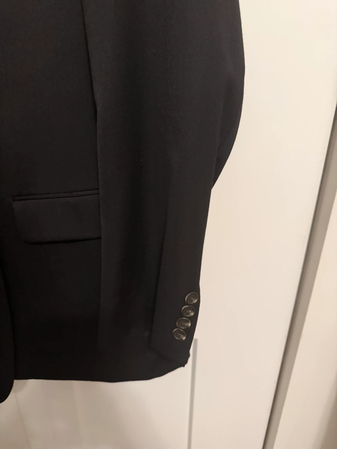 Michael Michael Kors Wool Suit Jacket 42R Black - photo 3