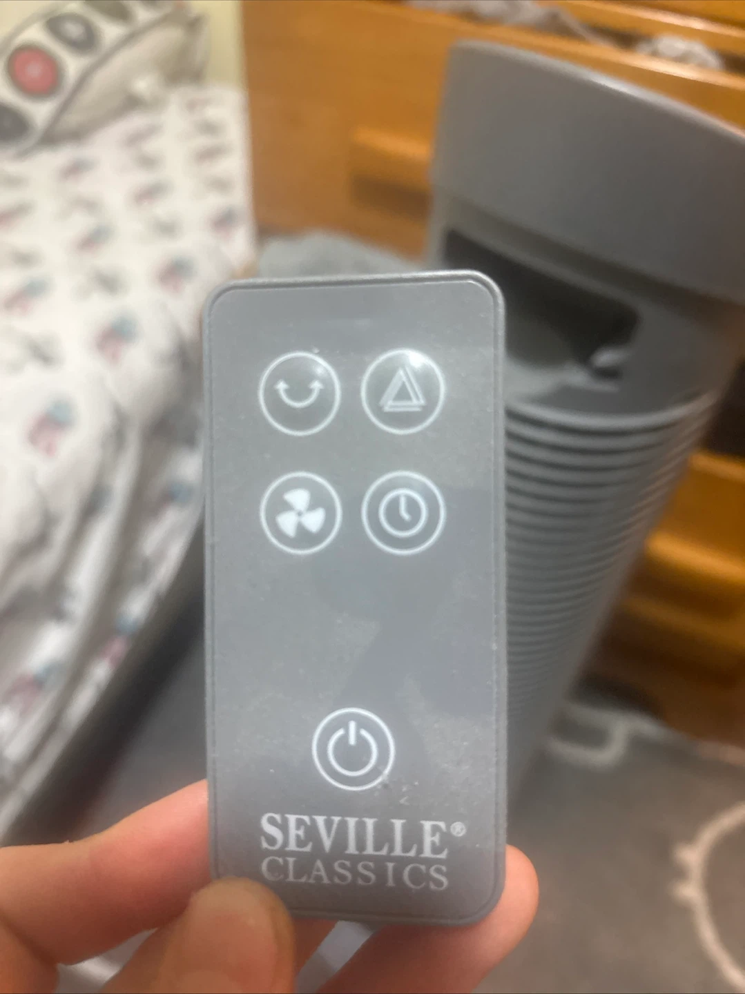 Seville Classics Grey Tower Fan with Remote - photo 5