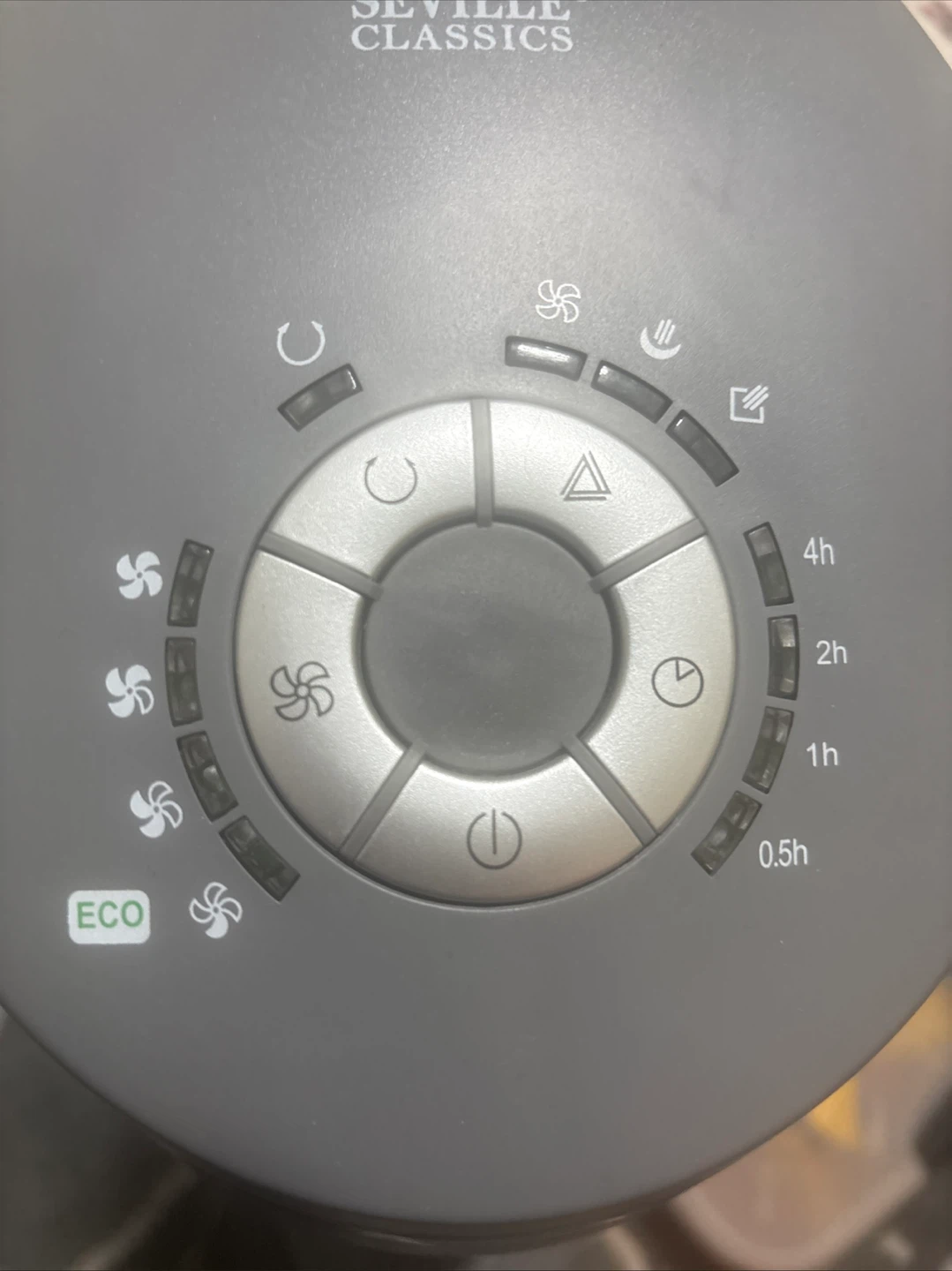 Seville Classics Grey Tower Fan with Remote - photo 2
