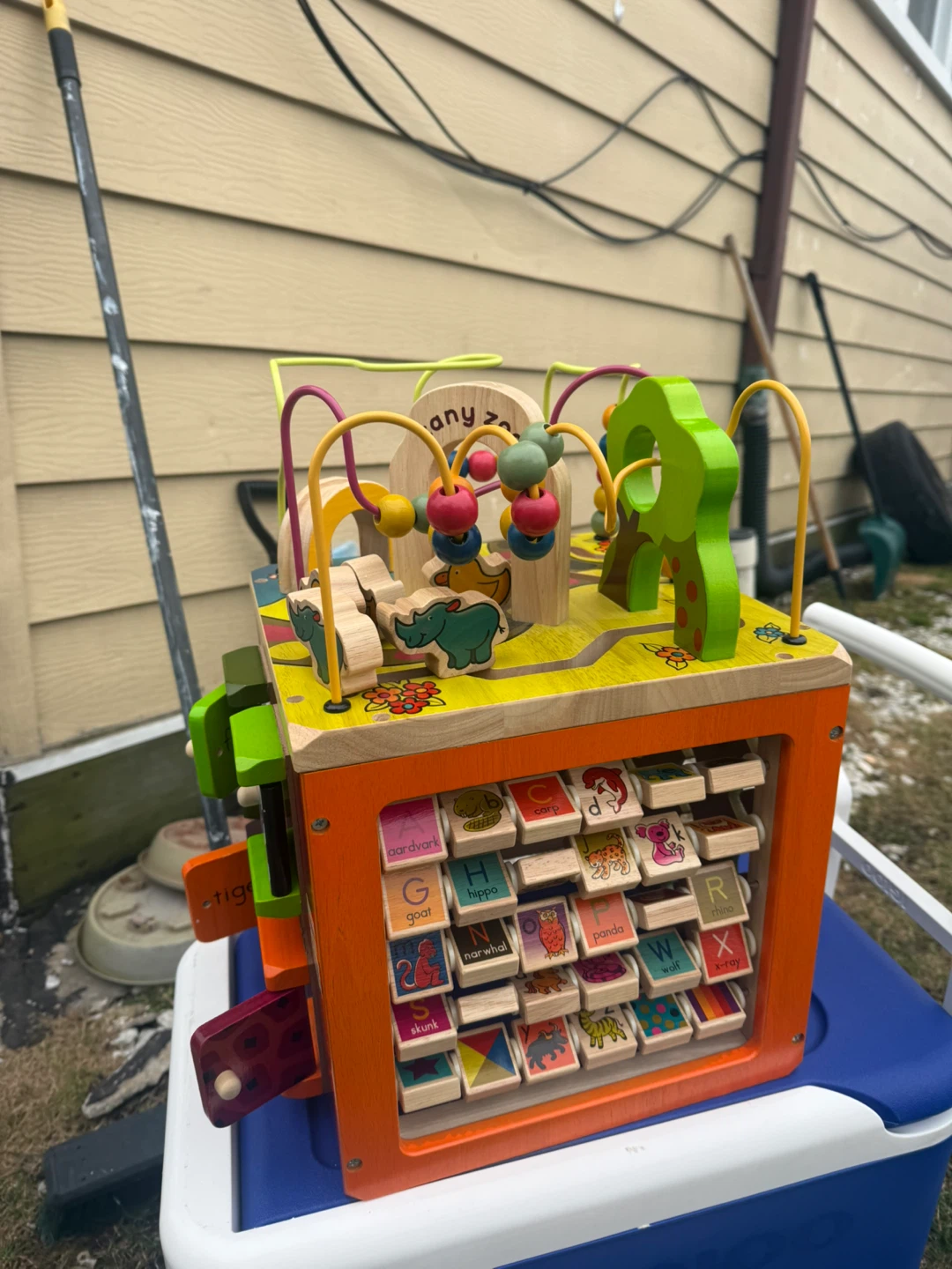 Zany Zoo Activity Cube