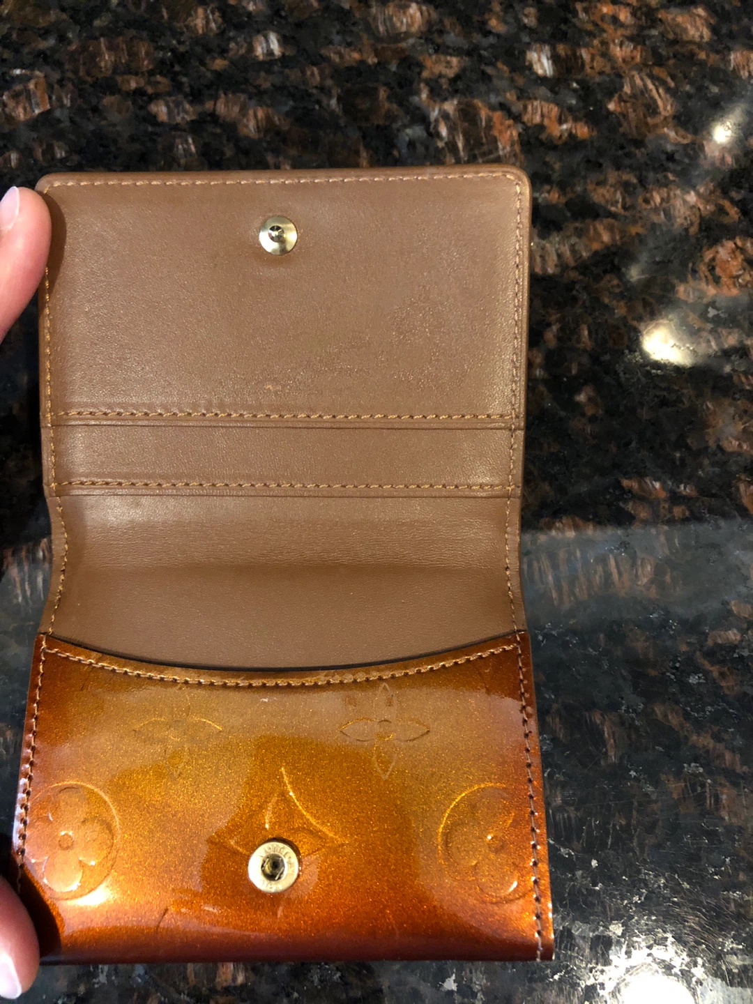 Louis Vuitton Vernis Coin Card Wallet - photo 5