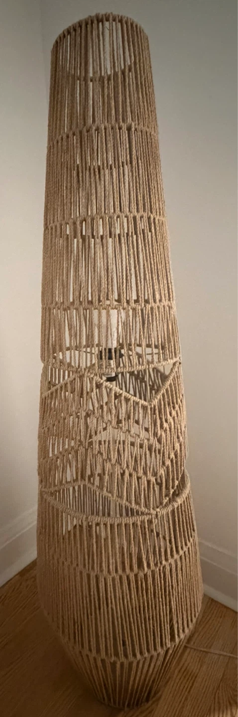 Woven Rope Floor Lamp