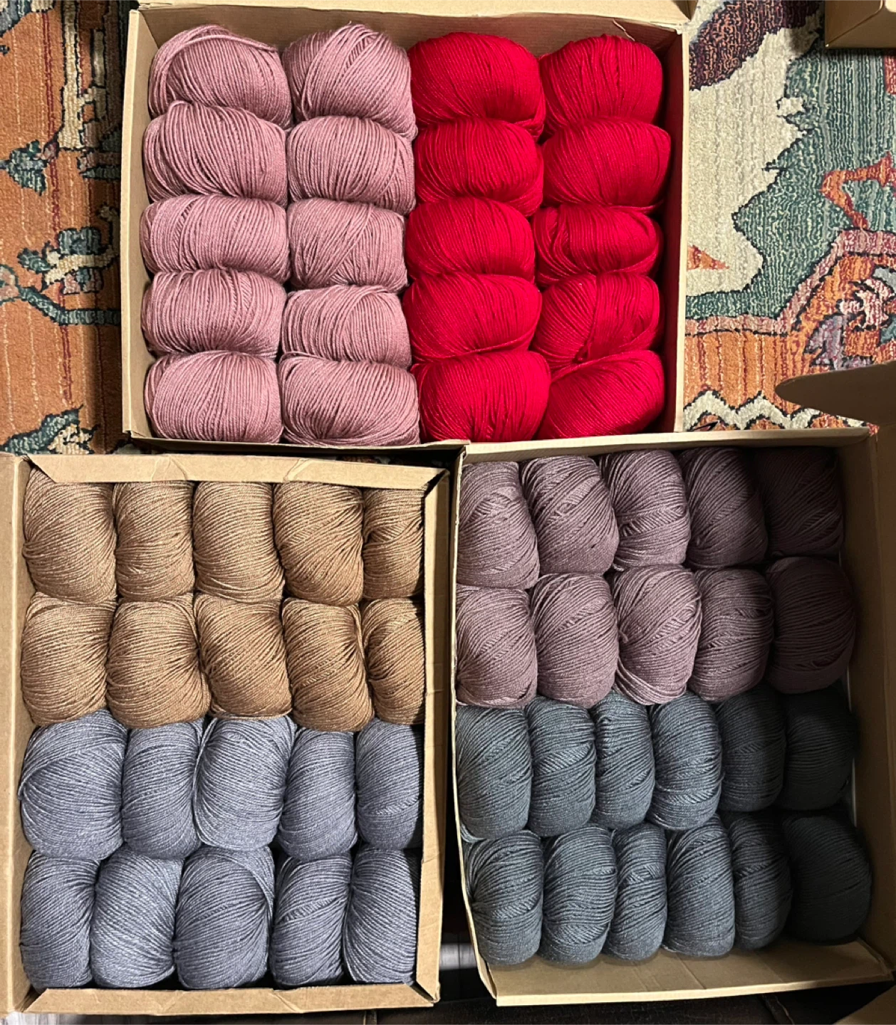 Bulk Yarn Skeins - Various Colours