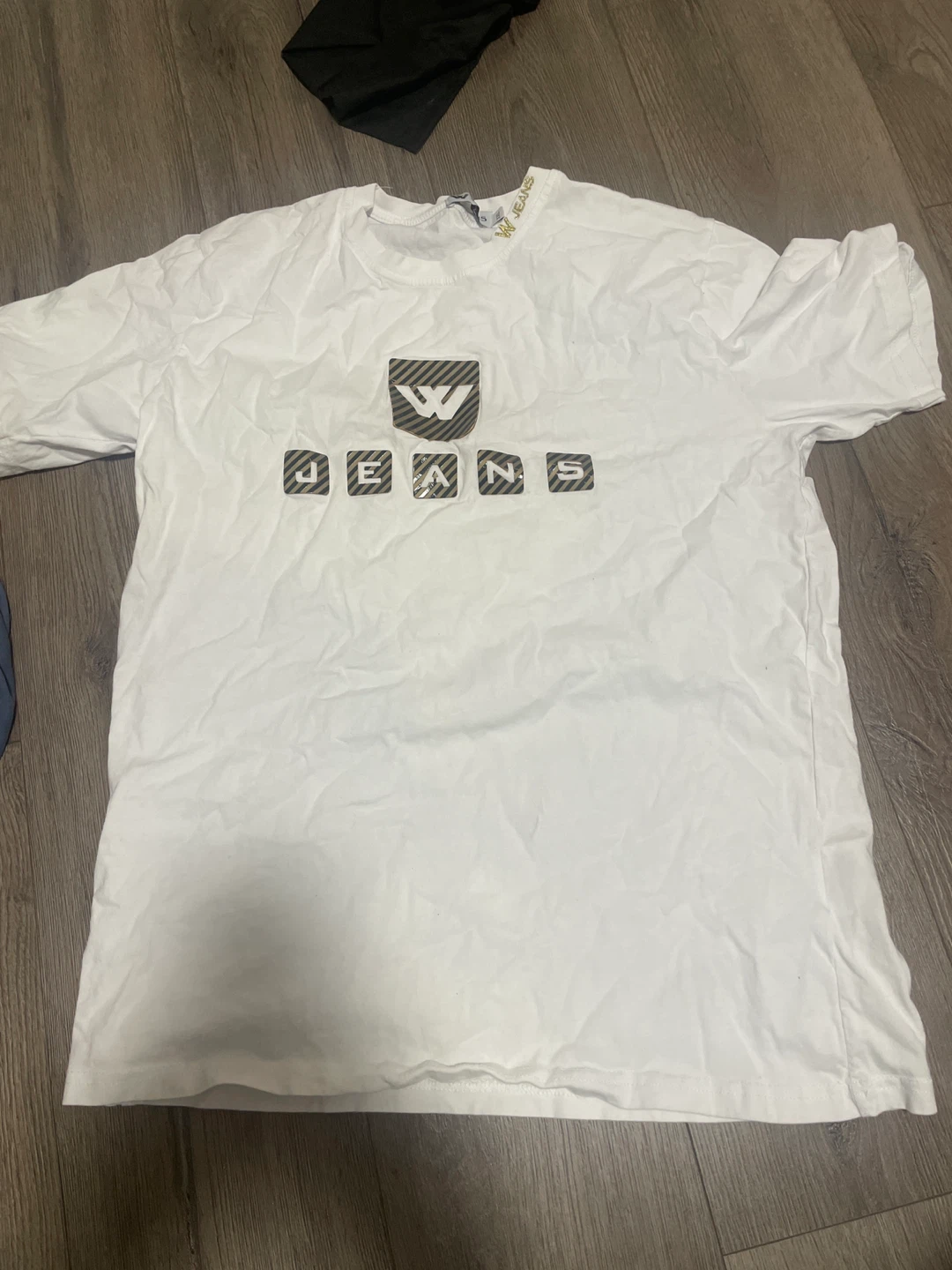 W.JEANS White T-Shirt XXL