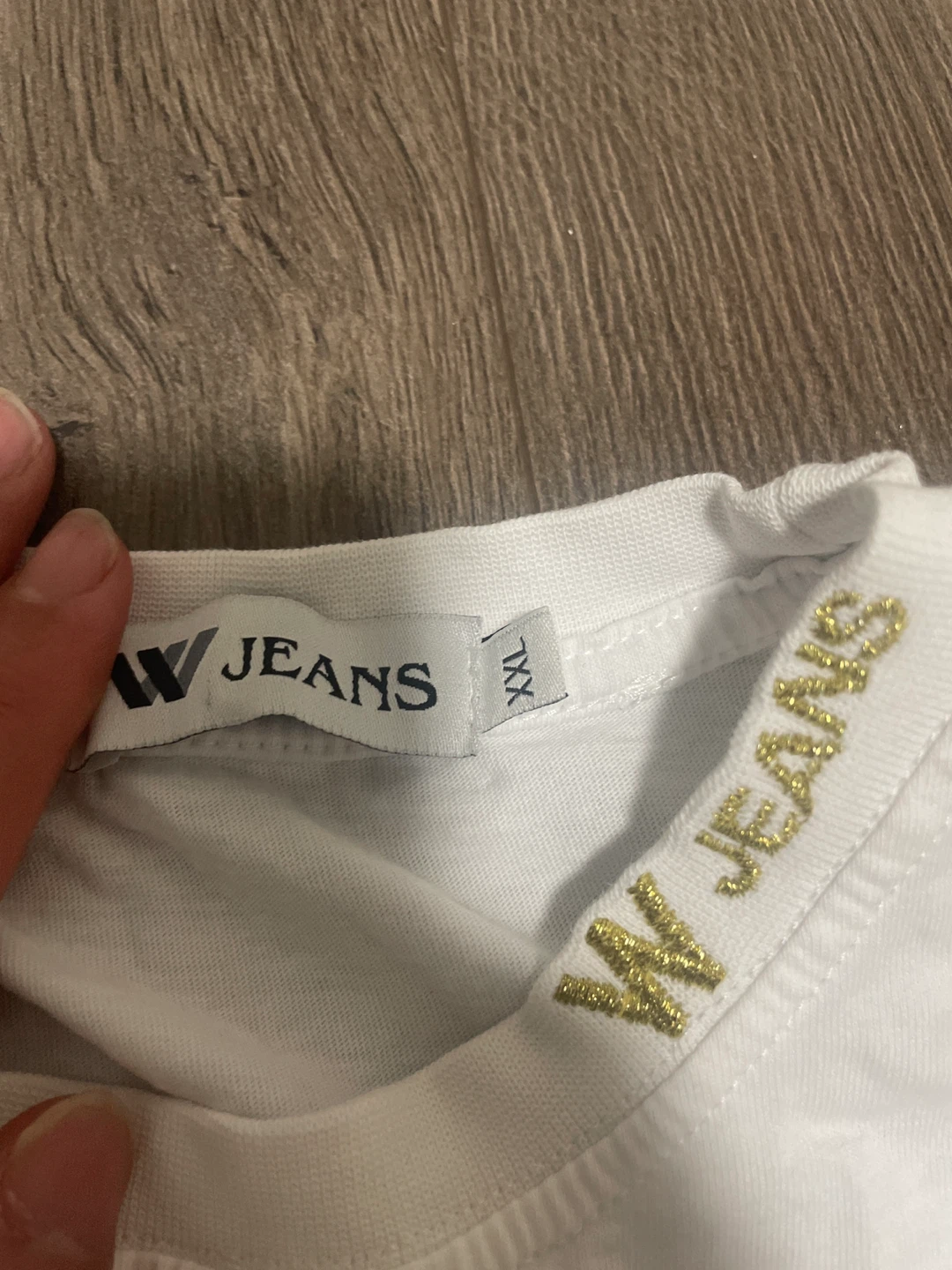 W.JEANS White T-Shirt XXL - photo 2