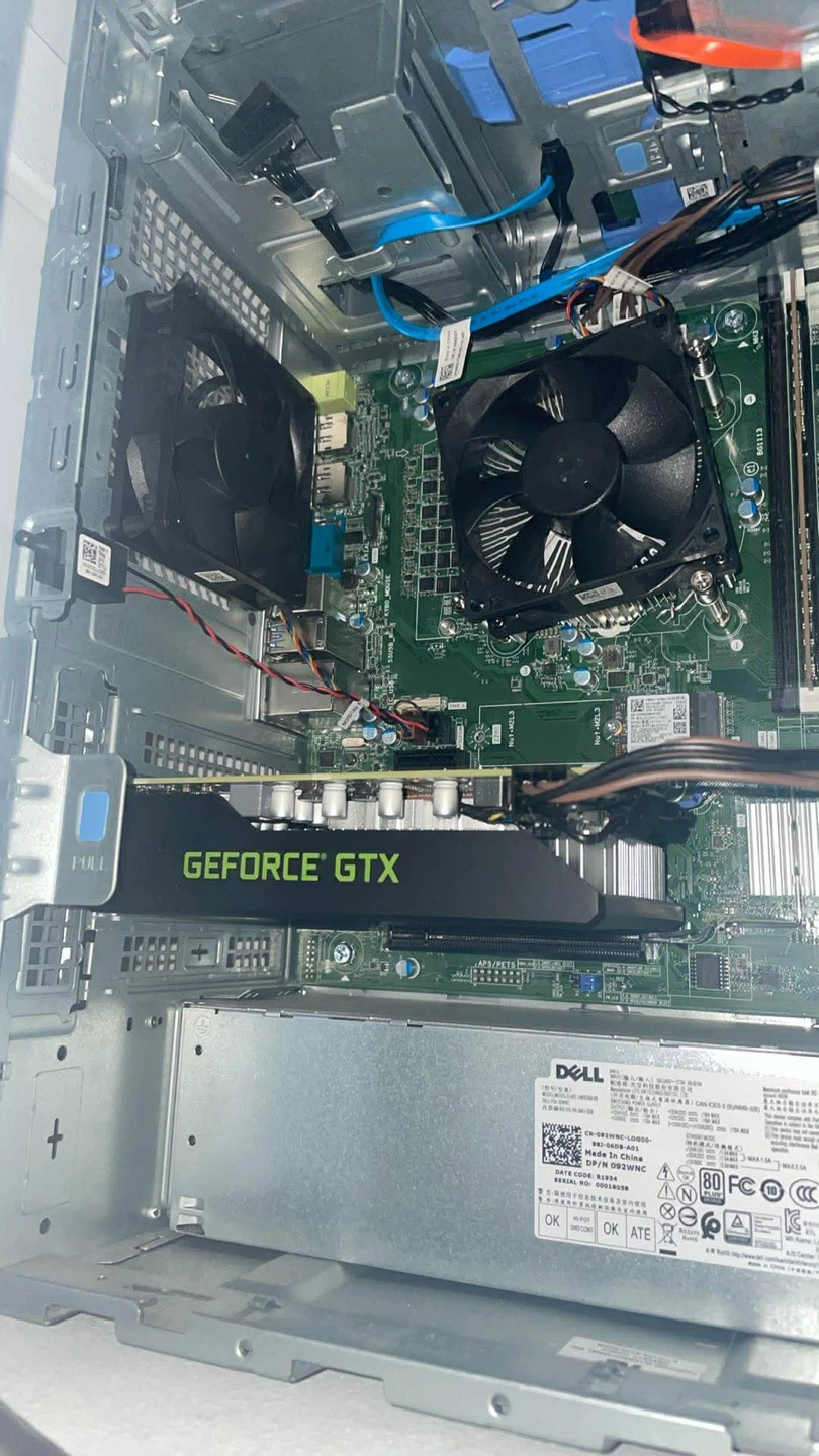 Pc with GeForce gtx graphics card and i7