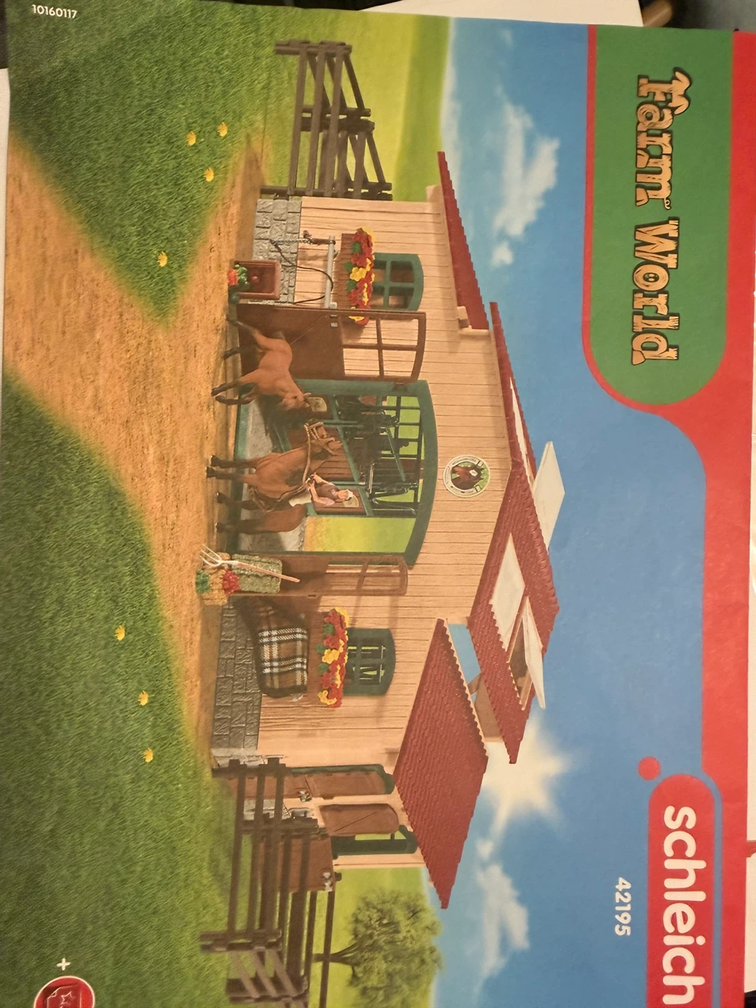 Schleich Farm World Horse Stable Playset 96 pcs - photo 2